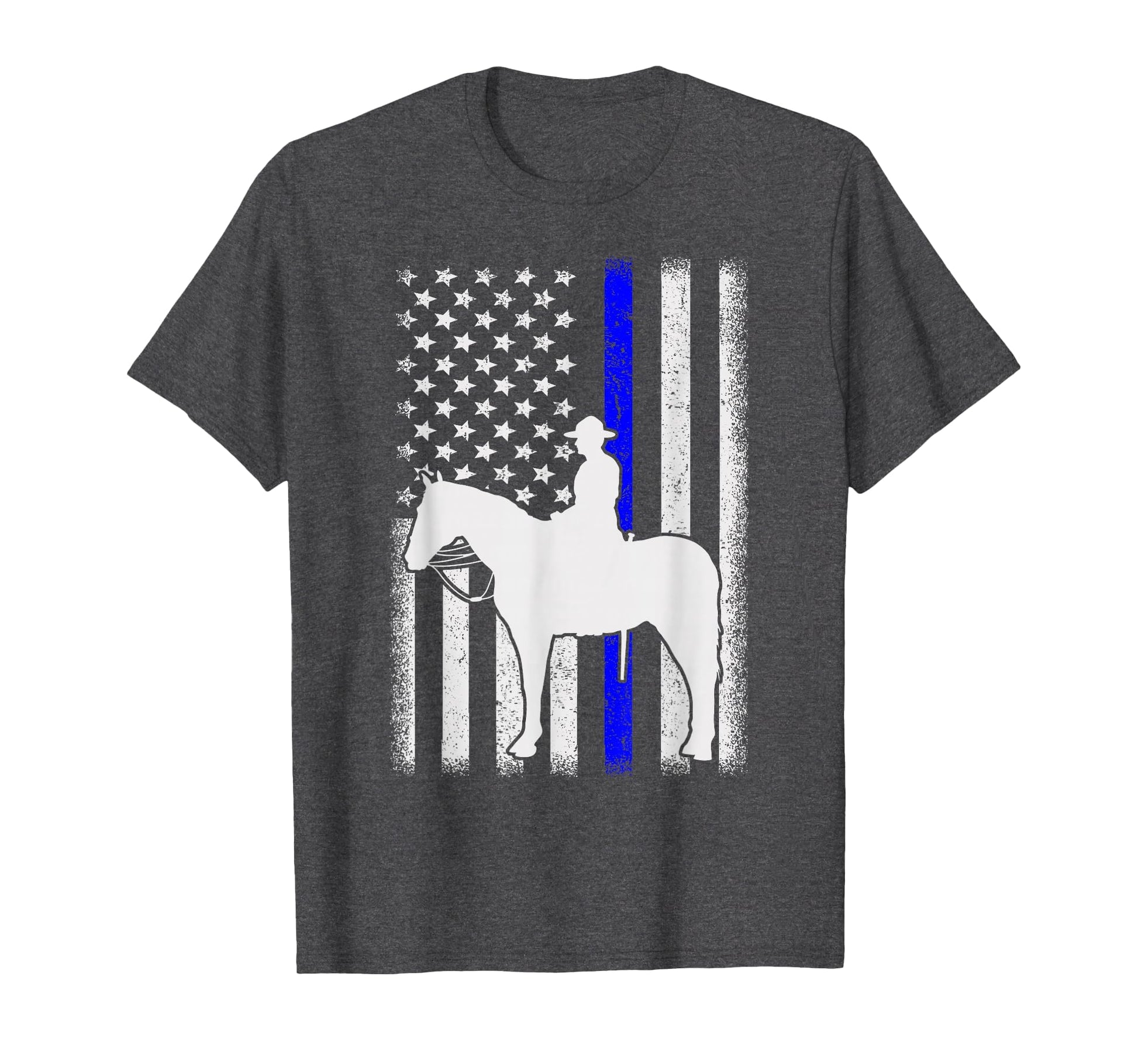 Police Officer Mounted Patrol Cops T-Shirt - Aesthetic Graphic Men Women - T-Shirt, Sweatshirt, Hoodie