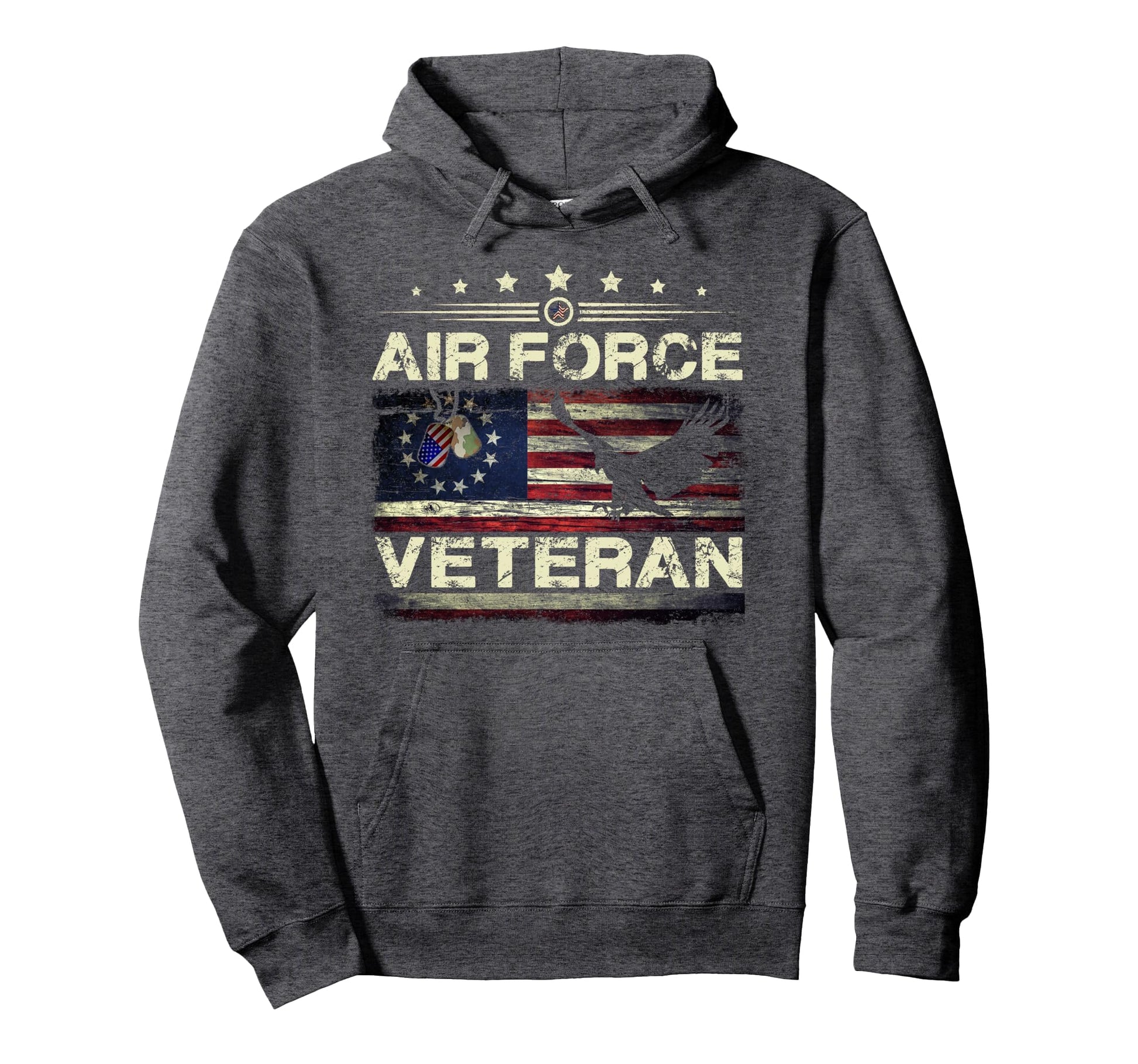 Veteran Us Air Force American Betsy Ross Hoodie - Aesthetic Graphic Unisex - T-Shirt, Sweatshirt, Hoodie