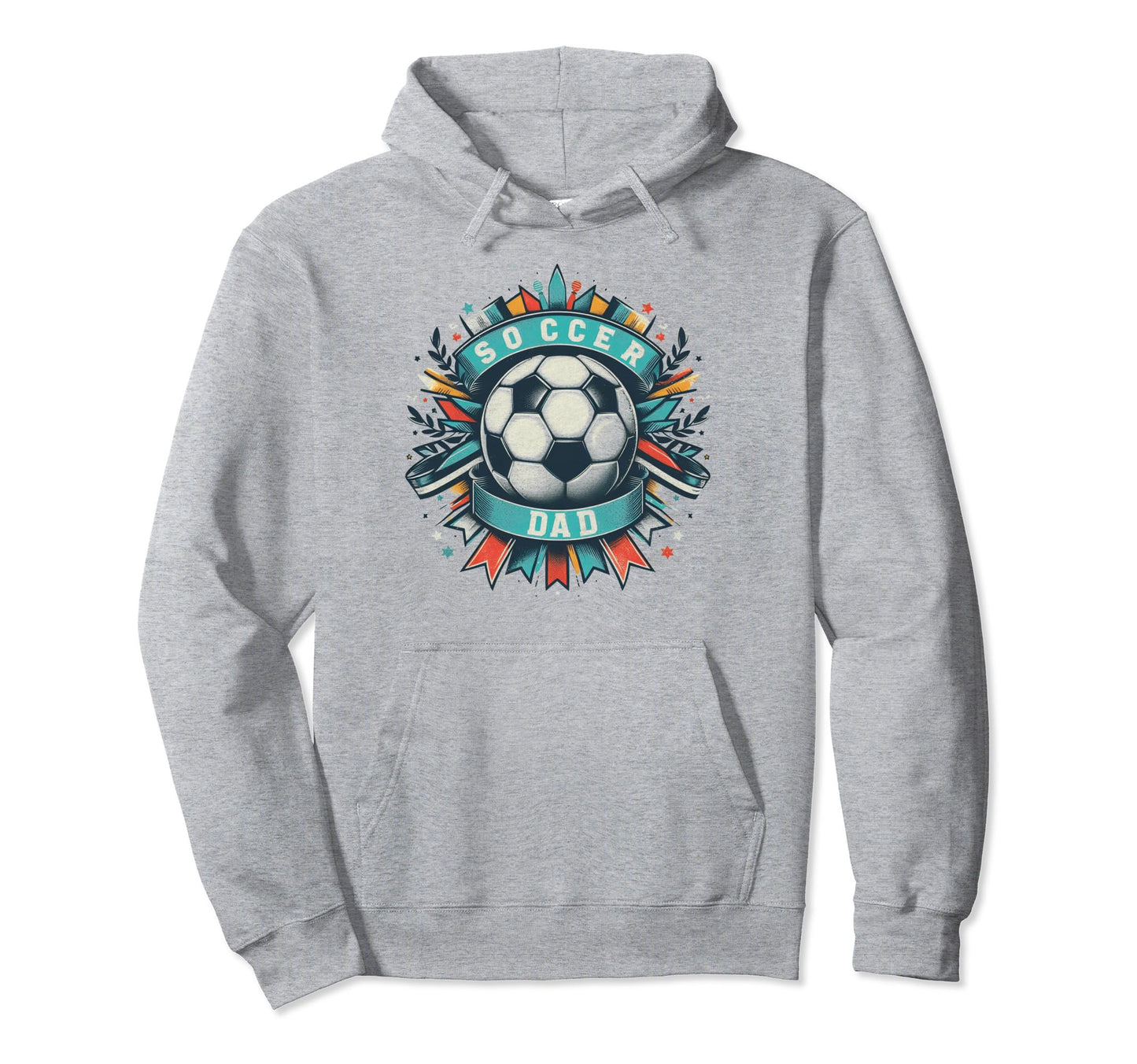 Soccer Dad Family Matching Dad Fathers Day Hoodie - Novelty Apparel Unisex - T-Shirt, Sweatshirt, Hoodie