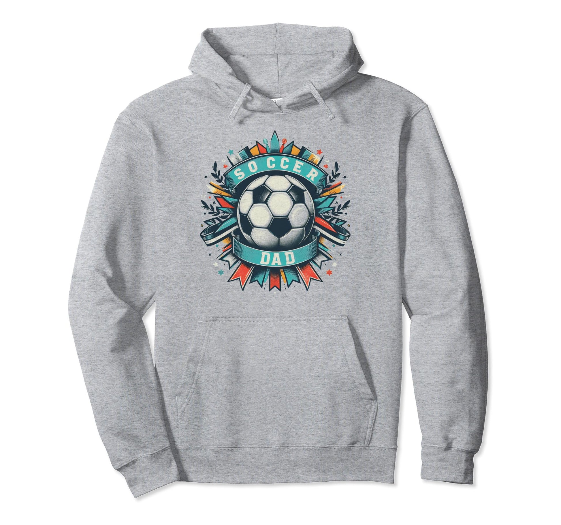 Soccer Dad Family Matching Dad Fathers Day Hoodie - Novelty Apparel Unisex - T-Shirt, Sweatshirt, Hoodie