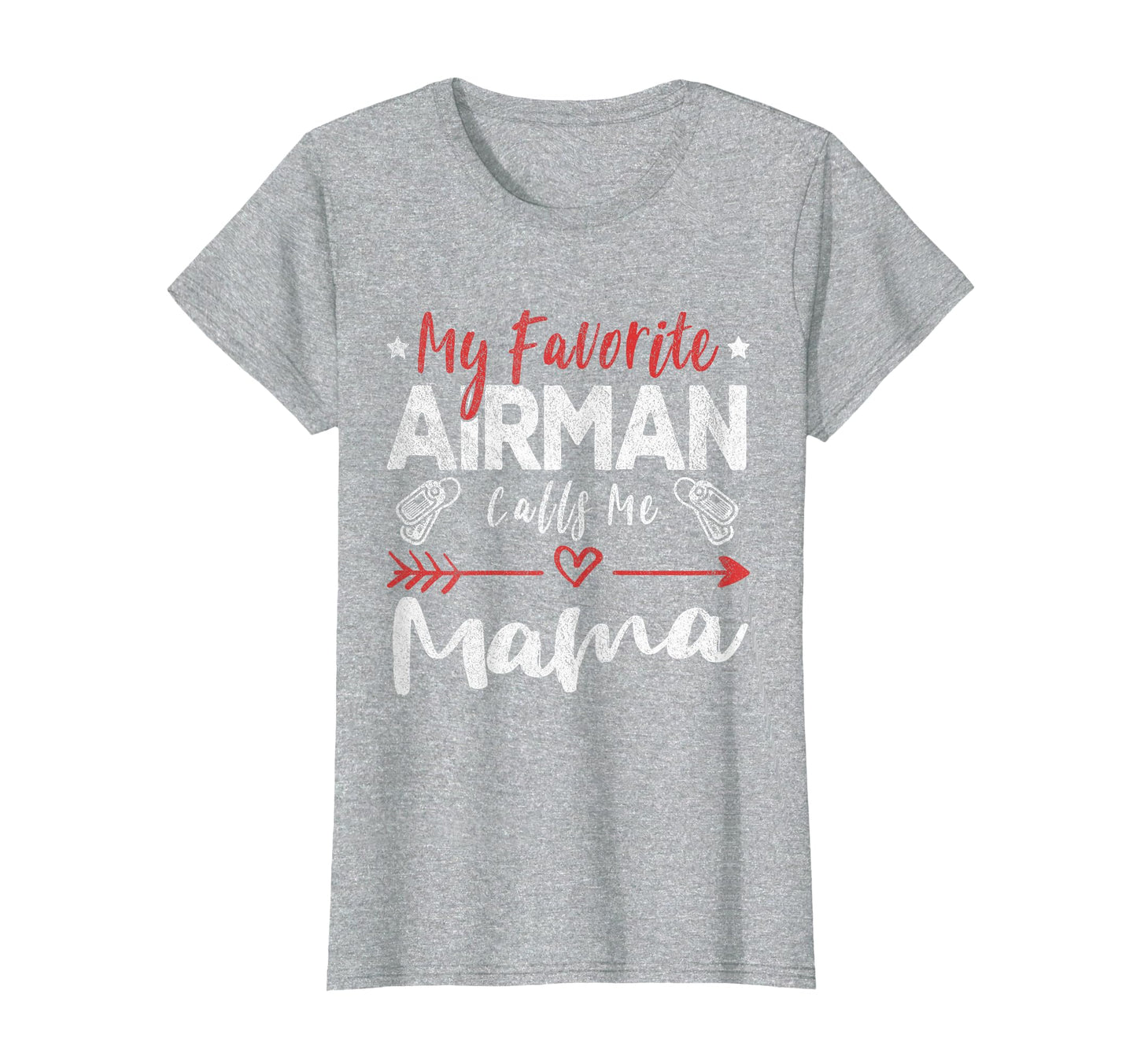 My Favorite Airman Calls Me Mama Air T-Shirt - Minimalist Print for Adults - T-Shirt, Sweatshirt, Hoodie