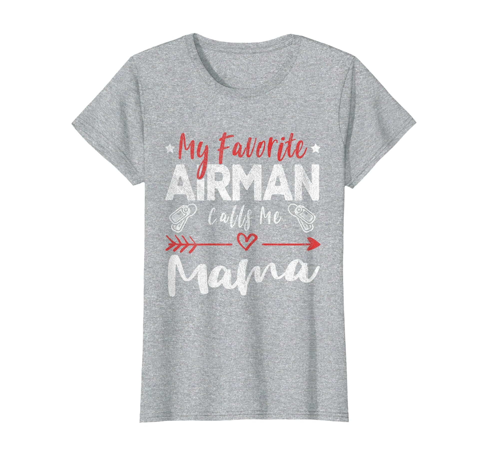 My Favorite Airman Calls Me Mama Air T-Shirt - Minimalist Print for Adults - T-Shirt, Sweatshirt, Hoodie