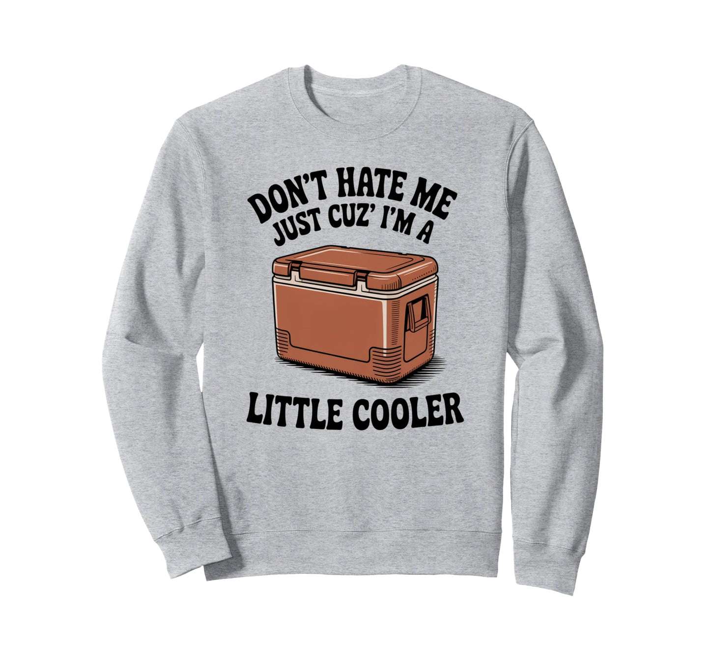 Funny I Am Little Cooler Pun Joke Sweatshirt - Aesthetic Graphic for Adults - T-Shirt, Sweatshirt, Hoodie