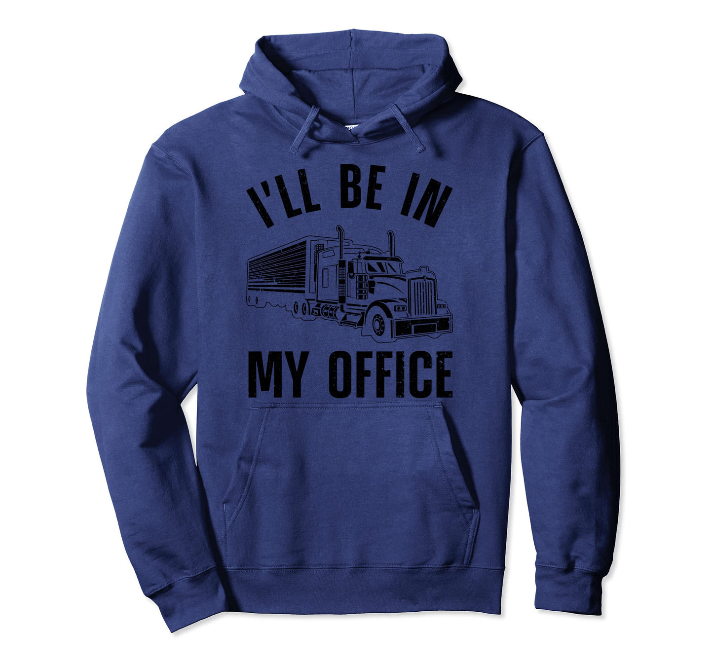 Trucker Dad Semi Truck Driver Hoodie - Casual Everyday Wear Unisex - T-Shirt, Sweatshirt, Hoodie