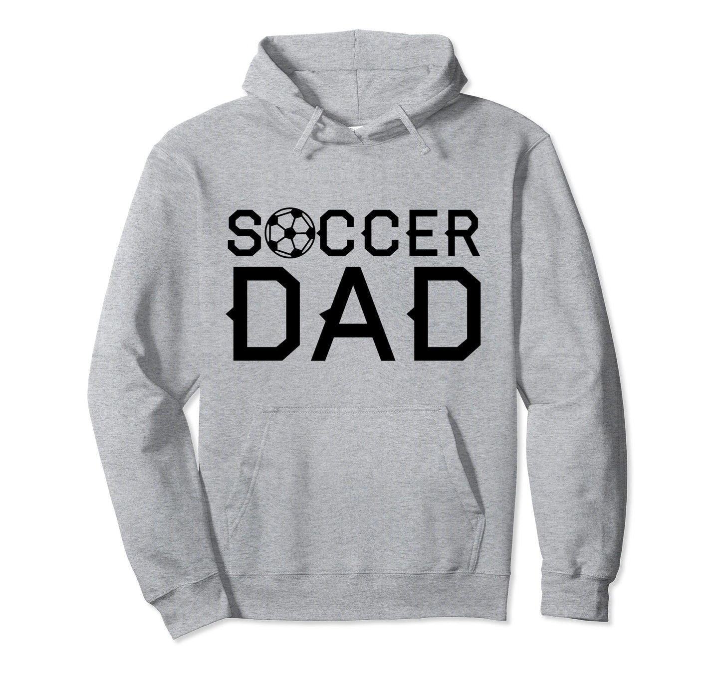 Soccer Dad Player Daddy Father Hoodie - Minimalist Print for Adults - T-Shirt, Sweatshirt, Hoodie