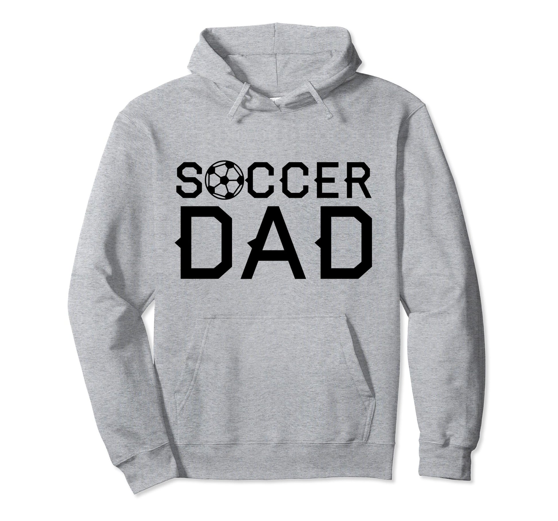 Soccer Dad Player Daddy Father Hoodie - Minimalist Print for Adults - T-Shirt, Sweatshirt, Hoodie