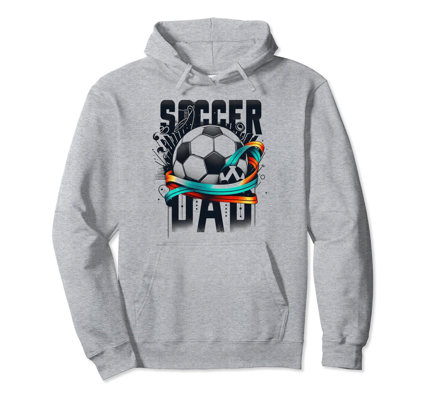 Soccer Dad Family Matching Dad Hoodie - Aesthetic Graphic for Adults - T-Shirt, Sweatshirt, Hoodie