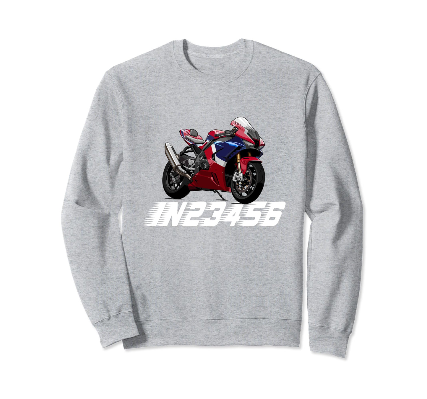 Motorcyclist Sportbike Motorcycle Sweatshirt - Trendy Graphic for Adults - T-Shirt, Sweatshirt, Hoodie