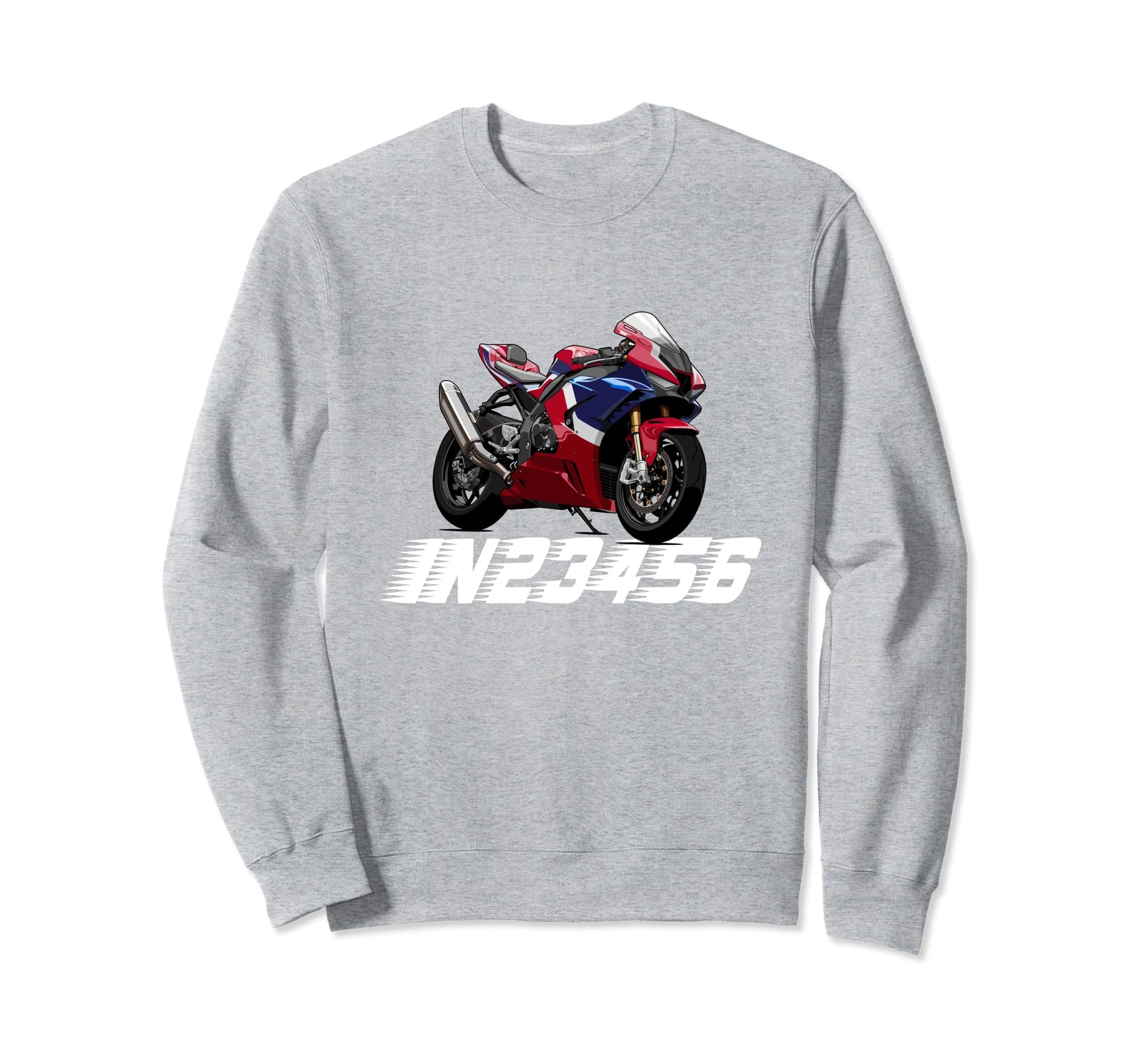 Motorcyclist Sportbike Motorcycle Sweatshirt - Trendy Graphic for Adults - T-Shirt, Sweatshirt, Hoodie