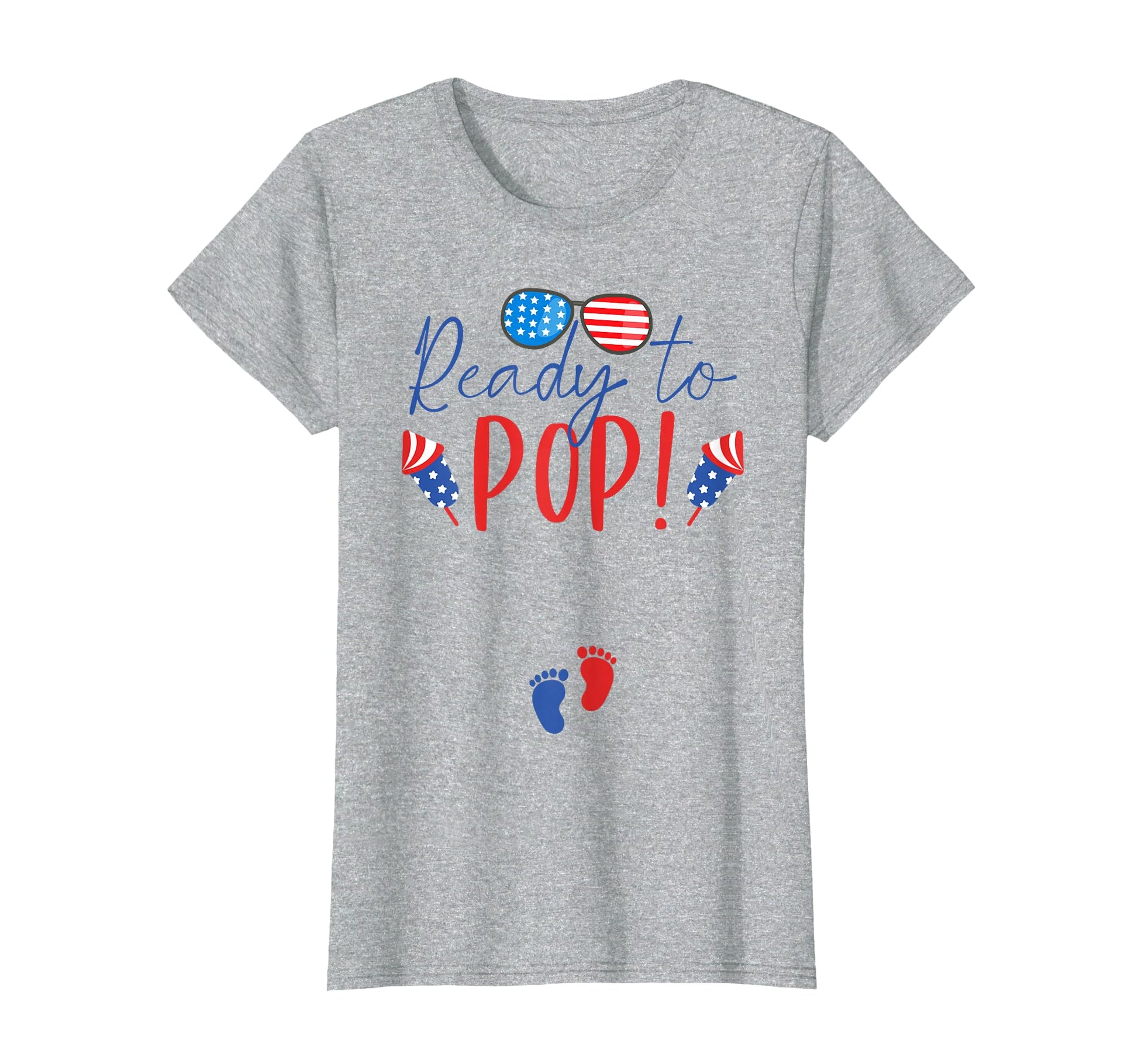 4Th July Pregnancy Announcement T-Shirt - Custom Art Print for Adults - T-Shirt, Sweatshirt, Hoodie