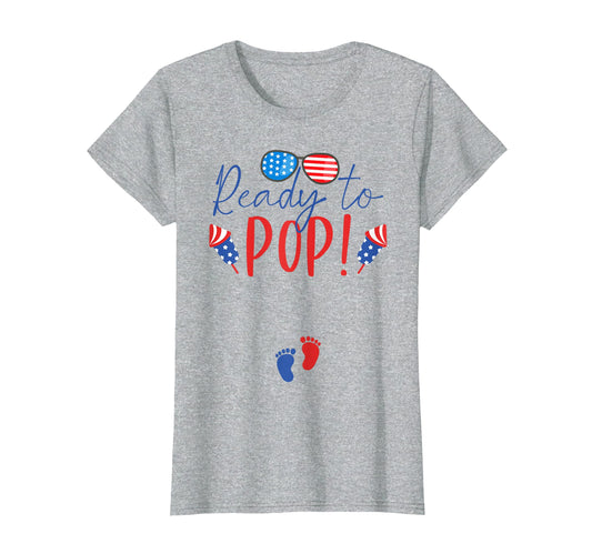 4Th July Pregnancy Announcement T-Shirt - Custom Art Print for Adults - T-Shirt, Sweatshirt, Hoodie