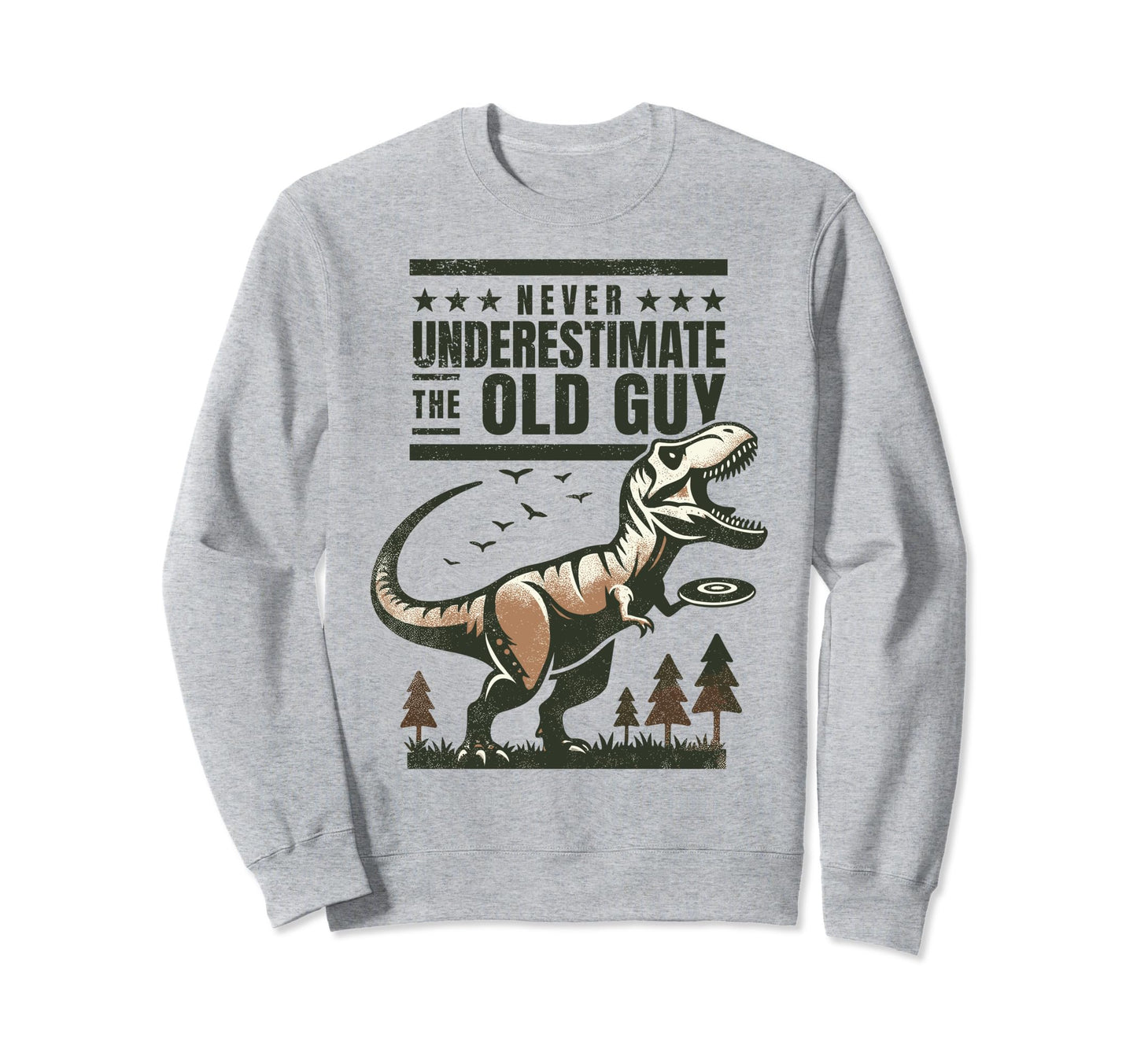 Disc Golfer Dad Disc Golf Father Sweatshirt - Streetwear Style for Adults - T-Shirt, Sweatshirt, Hoodie