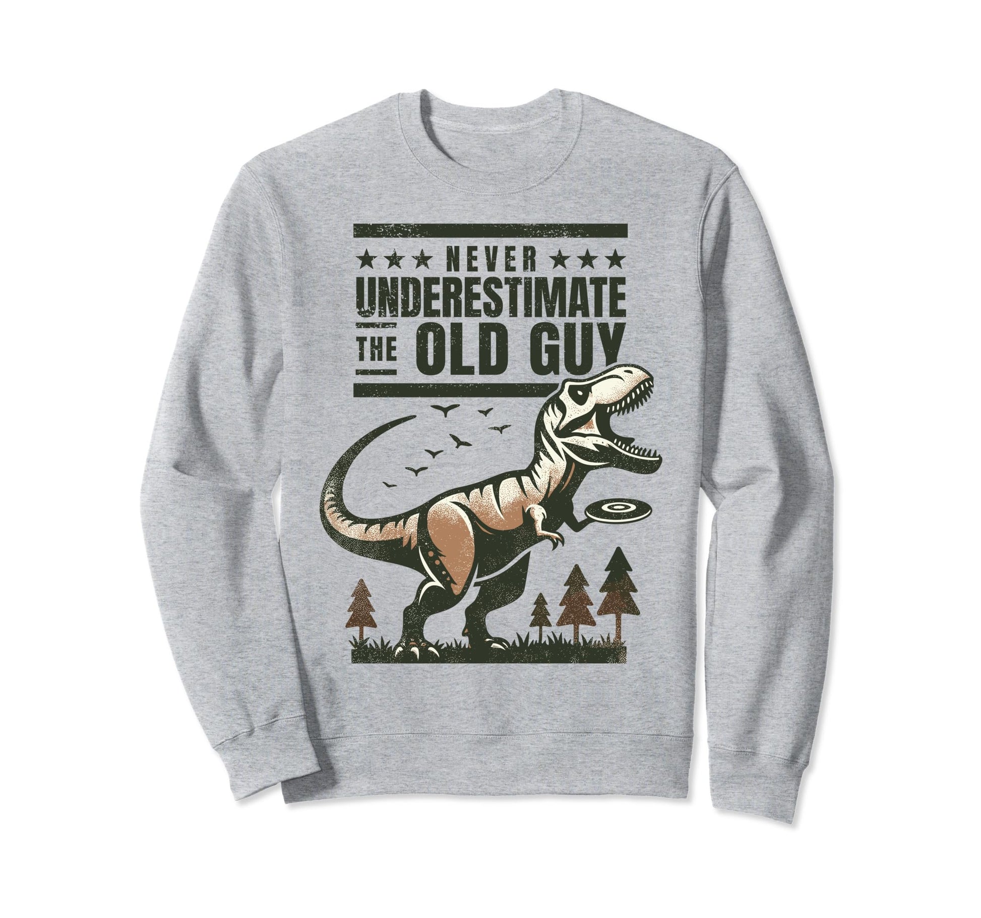 Disc Golfer Dad Disc Golf Father Sweatshirt - Streetwear Style for Adults - T-Shirt, Sweatshirt, Hoodie