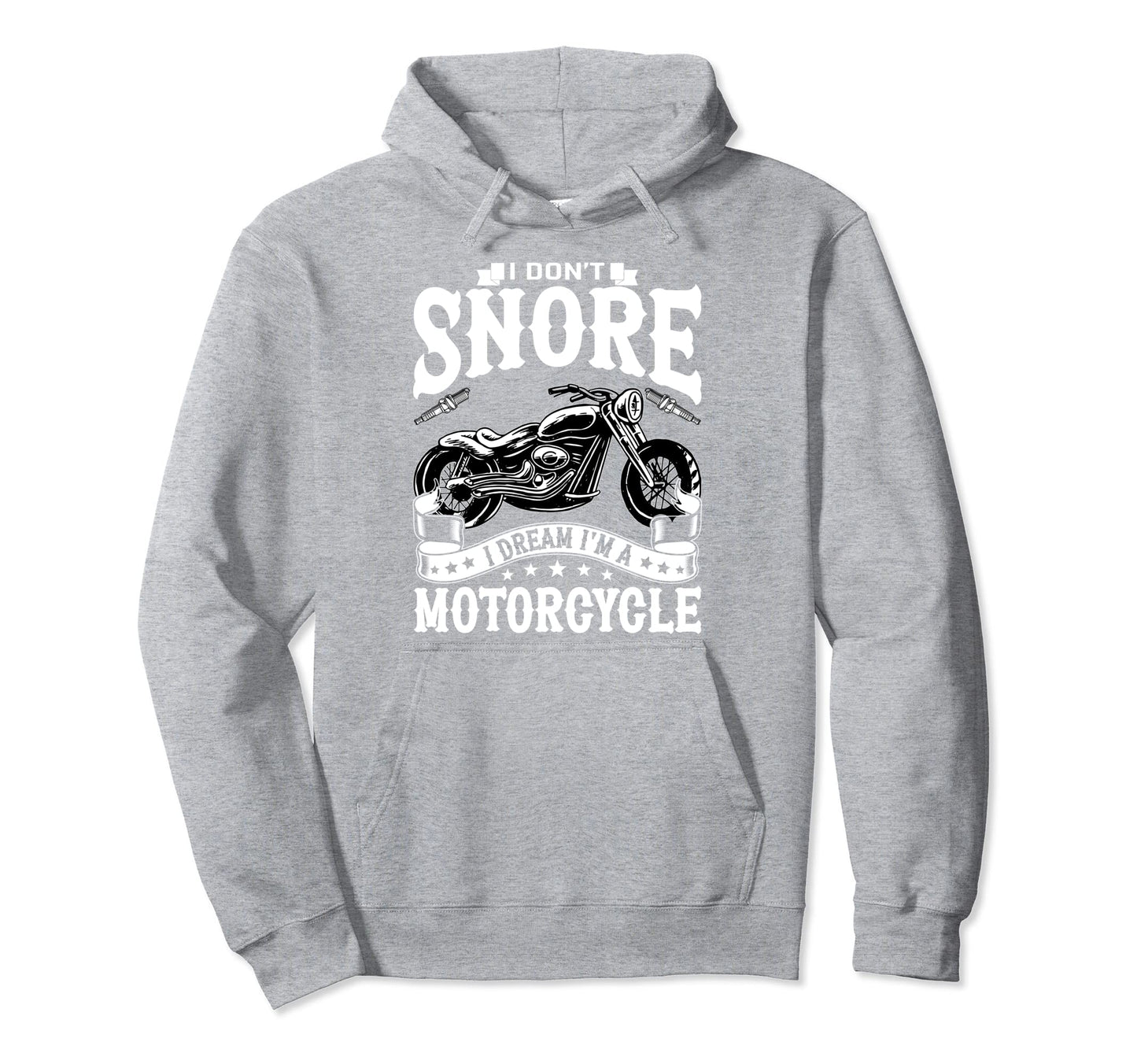 Funny Biker Dad Grandpa Motorcycle Hoodie - Fun Novelty Design Men Women - T-Shirt, Sweatshirt, Hoodie