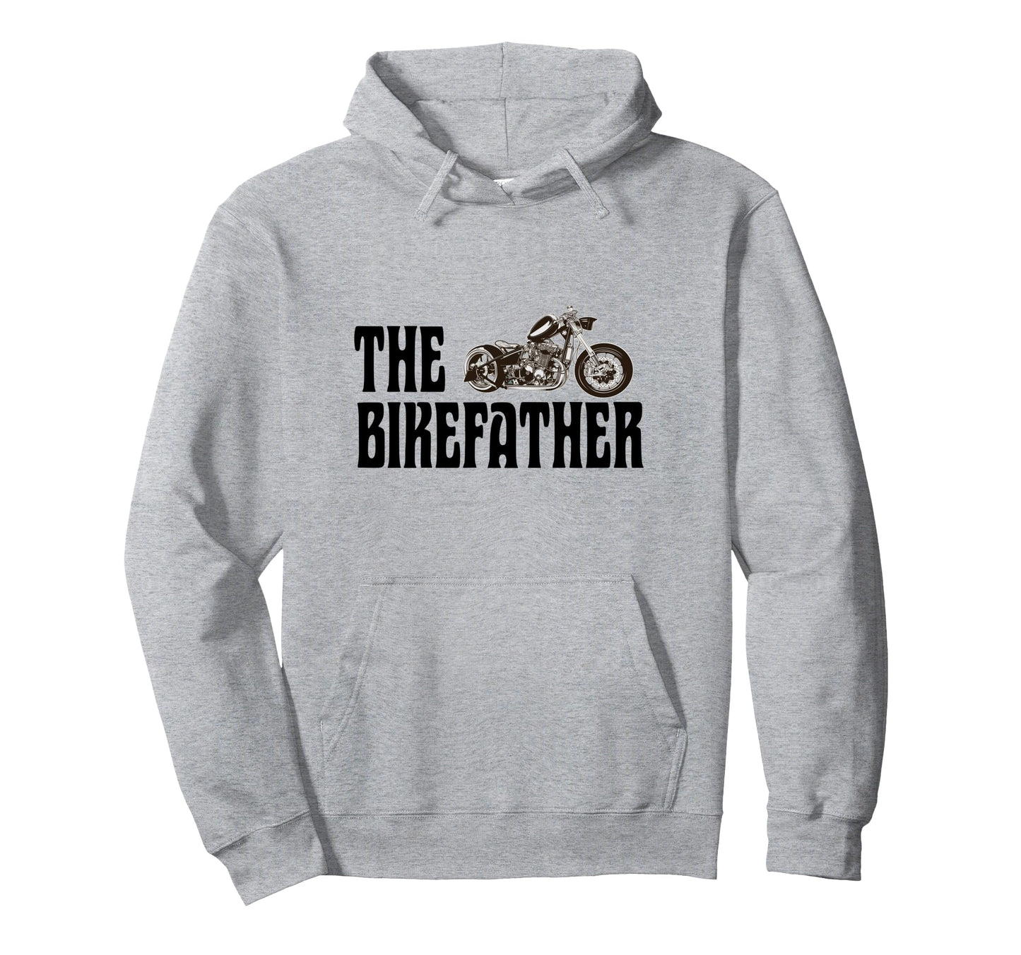 Biker Bikefather Biker Dad Funny Hoodie - Fun Novelty Design Unisex - T-Shirt, Sweatshirt, Hoodie