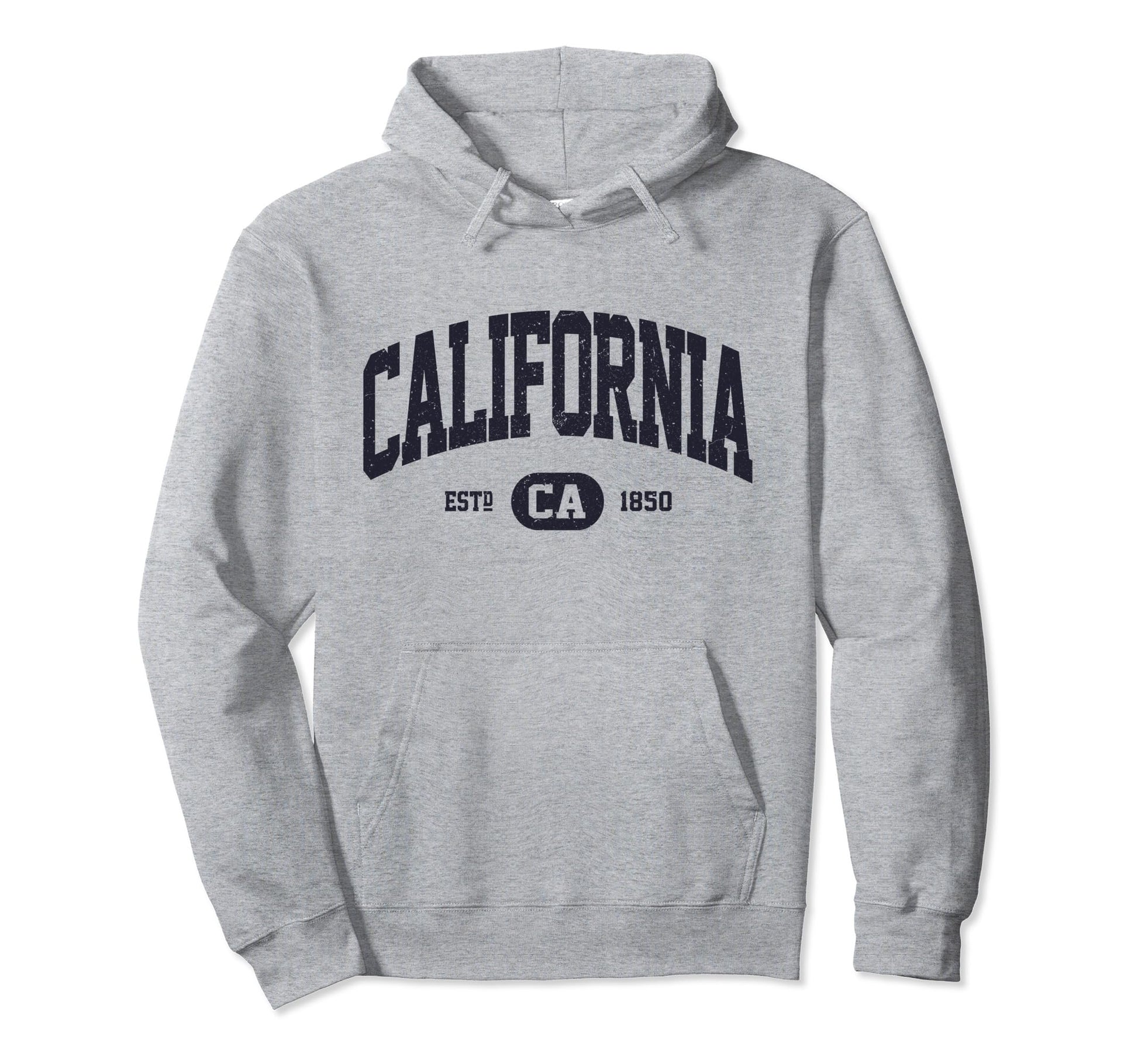 Navy California Hoodie - Unique Graphic for Adults - T-Shirt, Sweatshirt, Hoodie