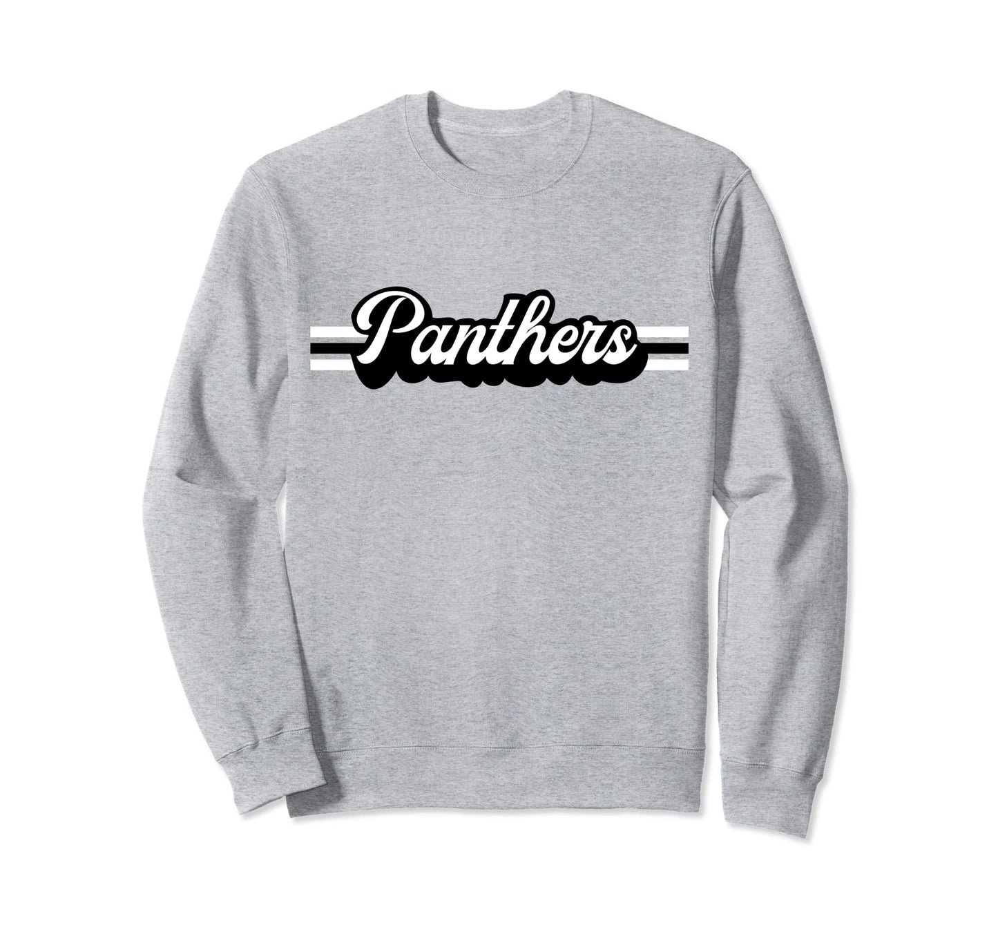 Panthers Mascot School Spirit Panther Sweatshirt - Streetwear Style Unisex - T-Shirt, Sweatshirt, Hoodie