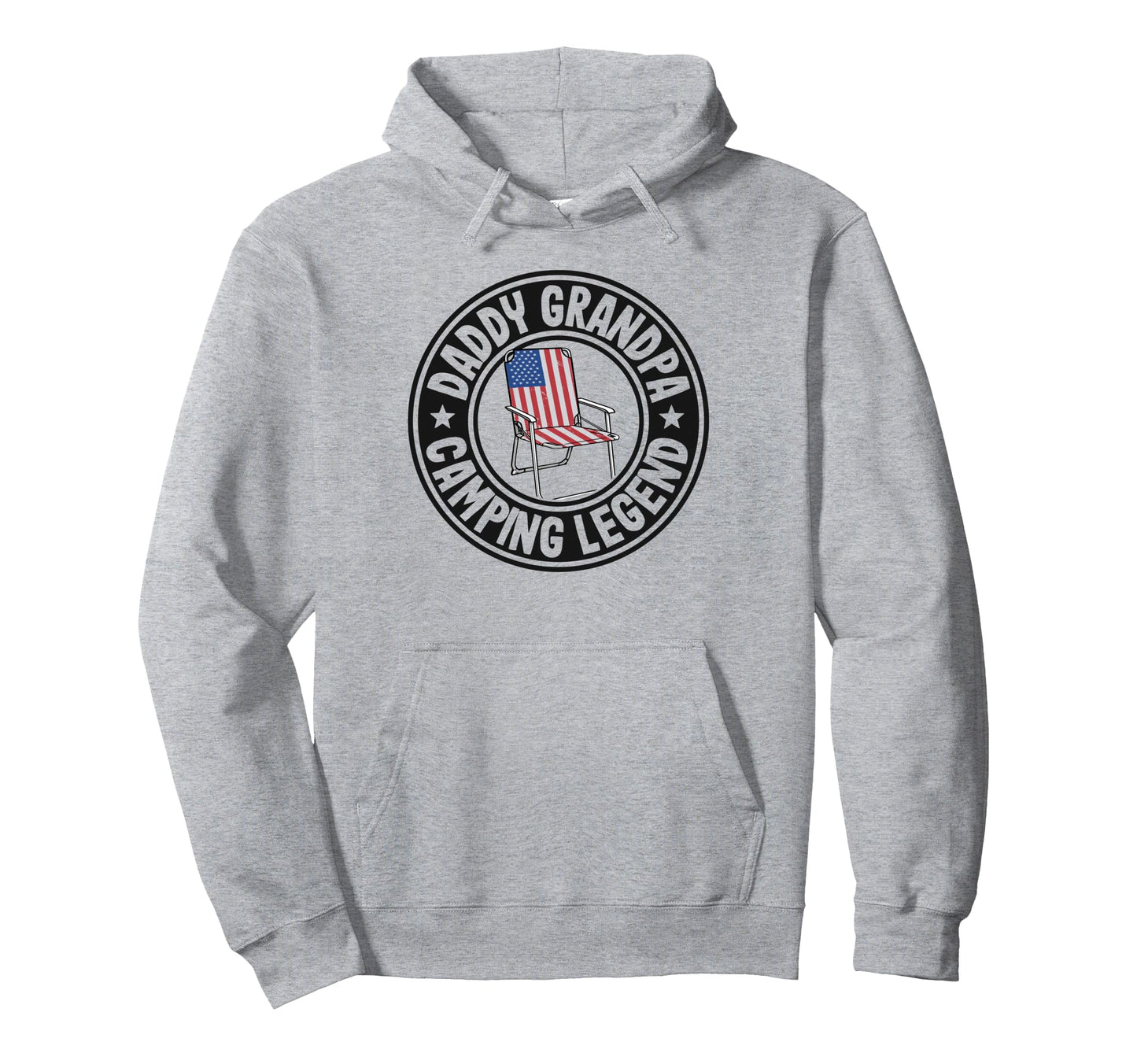 Daddy Grandpa Camping Legend Rv Camper Hoodie - Streetwear Style Unisex - T-Shirt, Sweatshirt, Hoodie