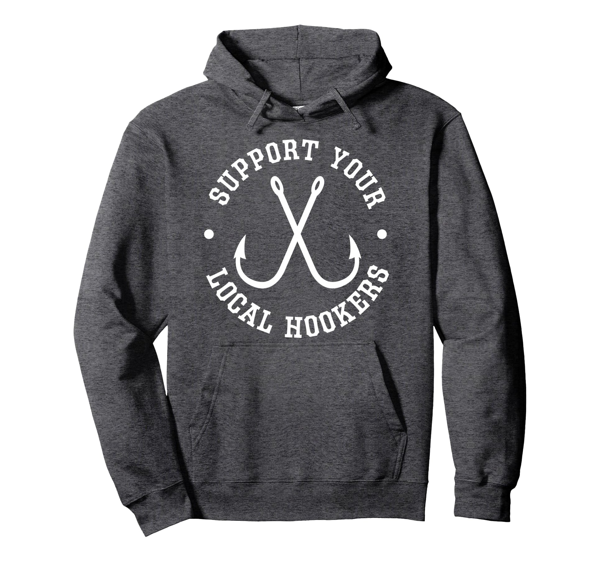 Funny Fishing Fisherman Dad Gift Hoodie - Fun Novelty Design Unisex - T-Shirt, Sweatshirt, Hoodie