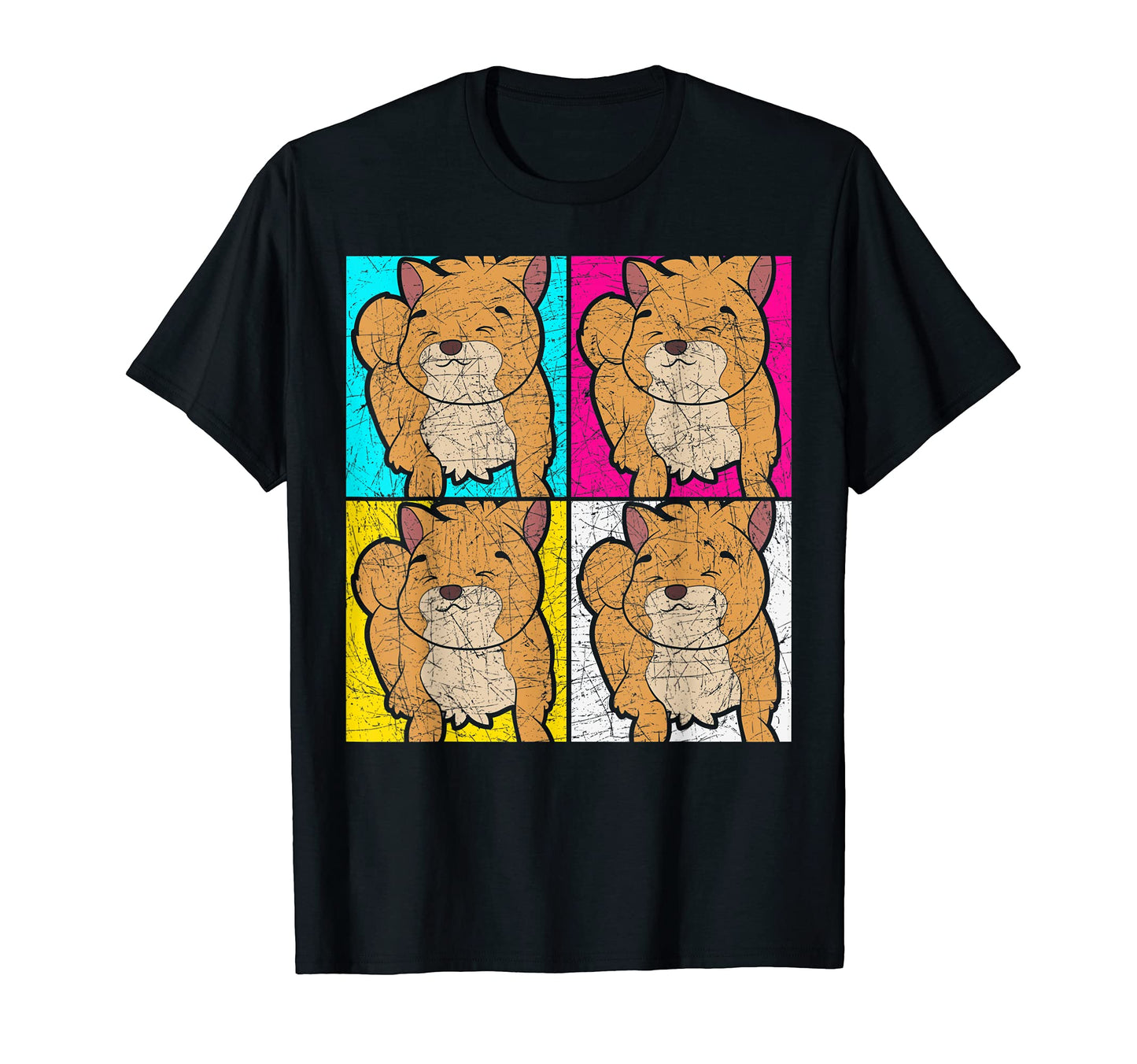 Pop Art Dog Animal Pet Owner T-Shirt - Streetwear Style for Adults - T-Shirt, Sweatshirt, Hoodie