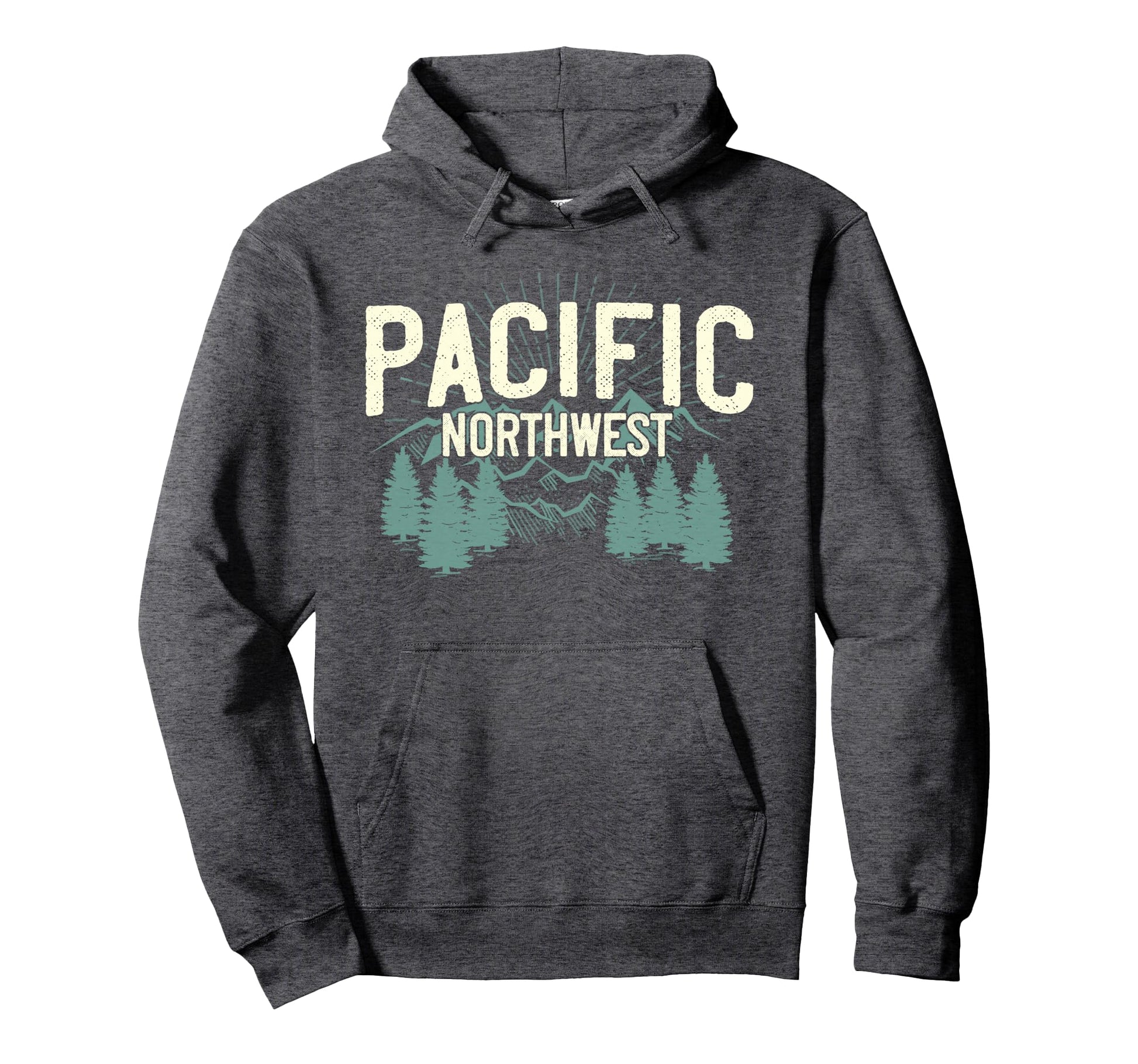 Pacific Northwest Mountain Camping Hoodie - Streetwear Style for Adults - T-Shirt, Sweatshirt, Hoodie