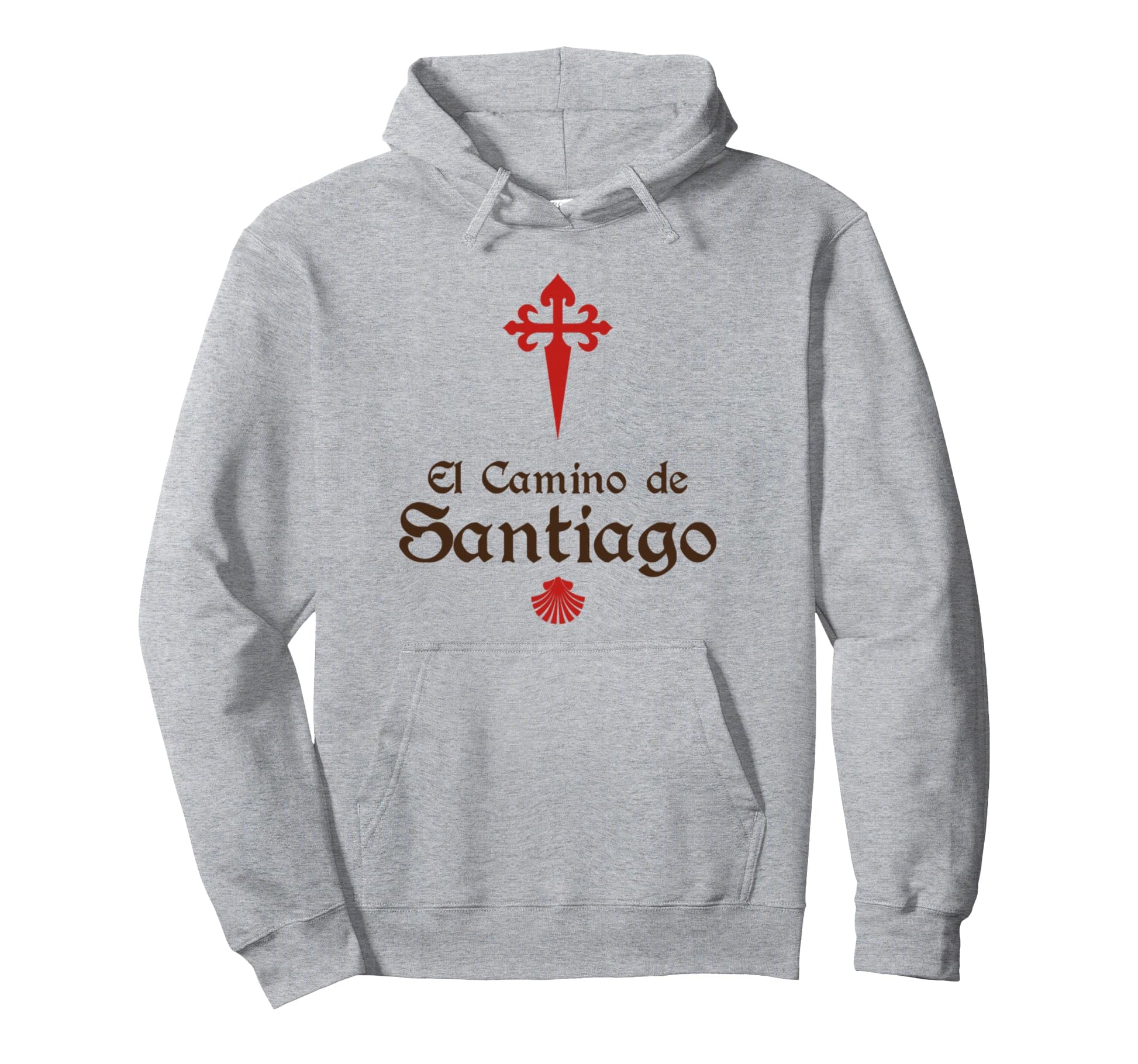 El Camino De Santiago Saint James Cross Hoodie - Novelty Apparel Unisex - T-Shirt, Sweatshirt, Hoodie