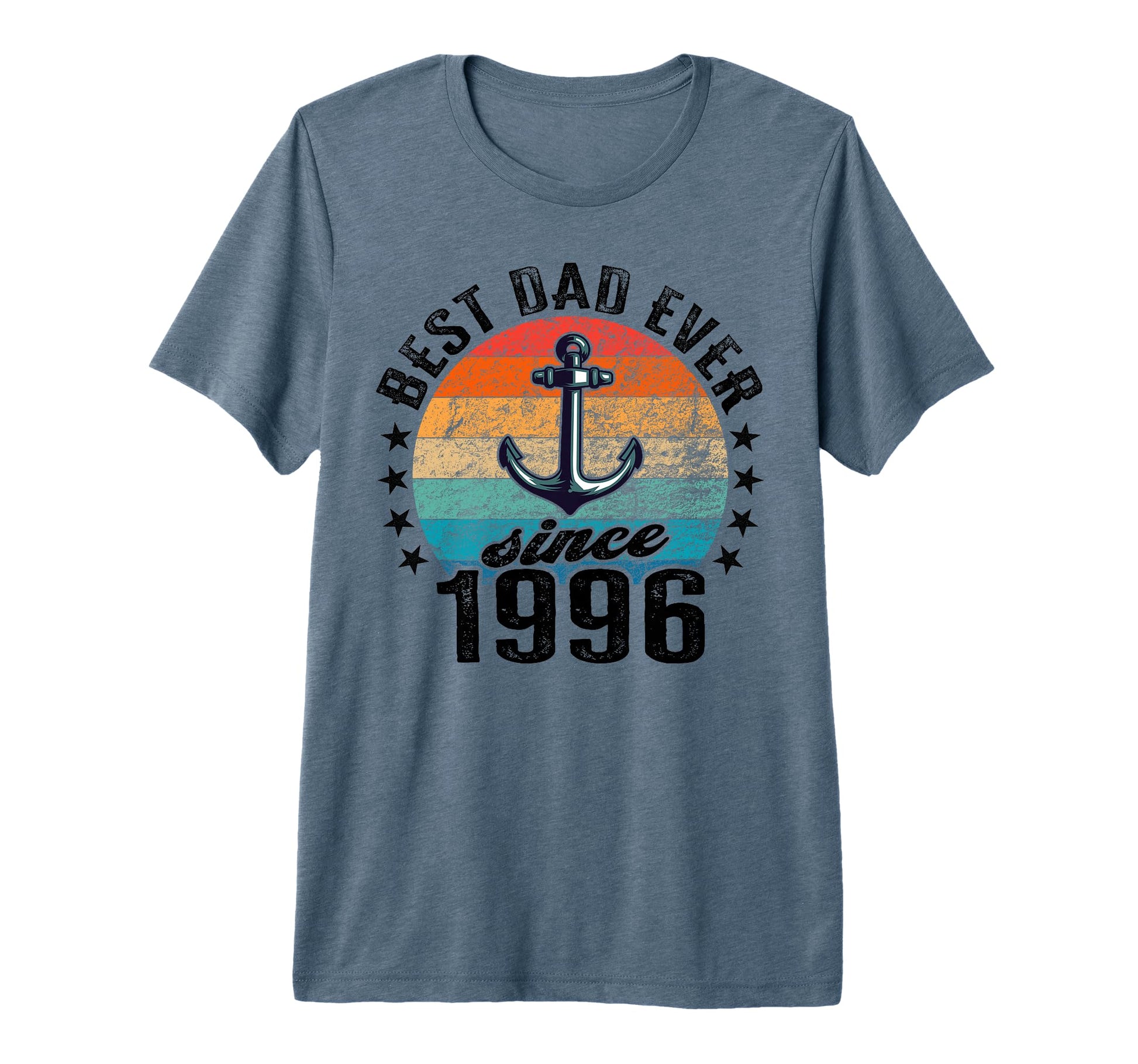 Best Dad World No Joke Dad Since 1996 T-Shirt - Unique Graphic for Adults - T-Shirt, Sweatshirt, Hoodie