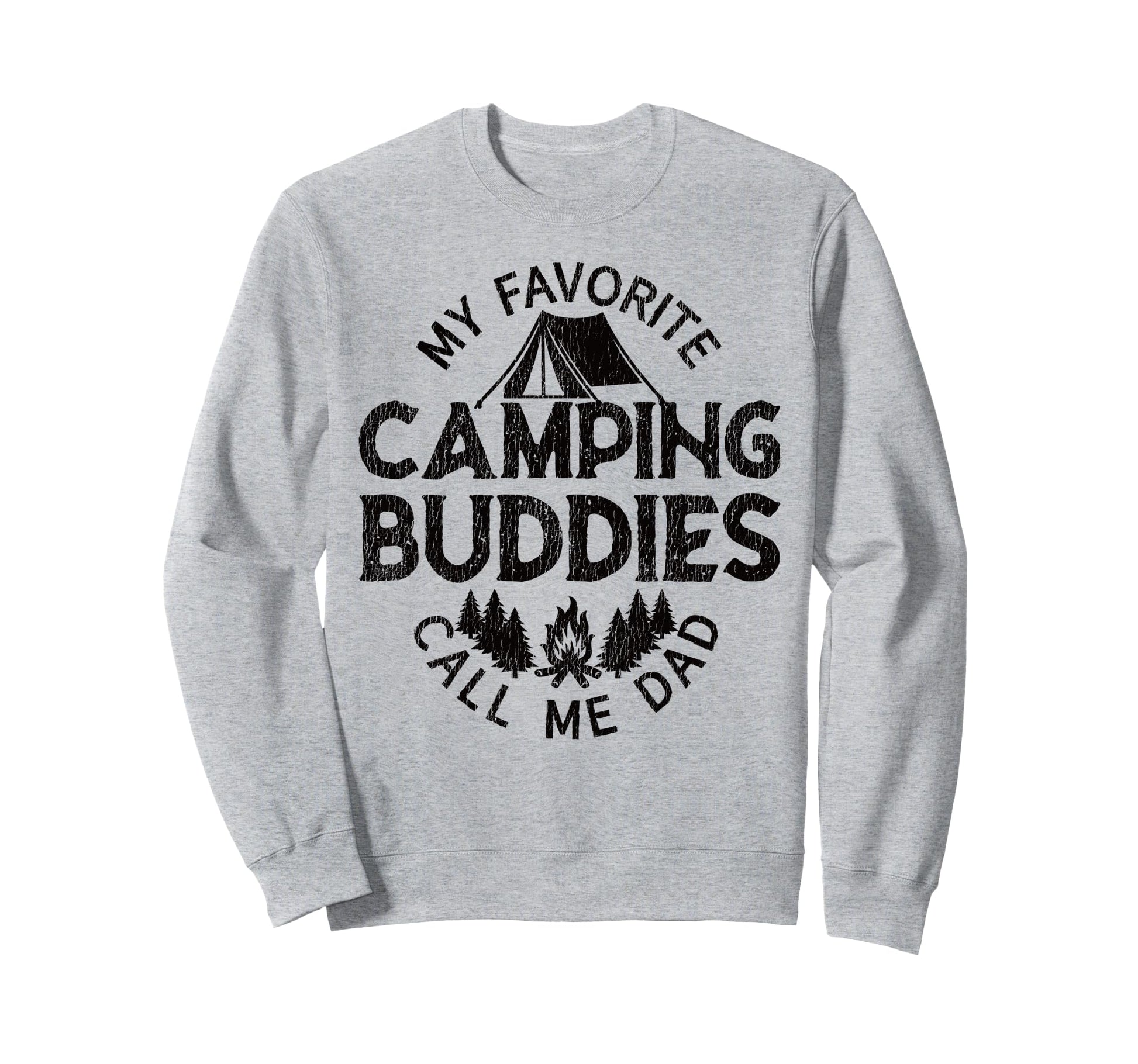 Tent Camping Husband Dad Father Sweatshirt - Custom Art Print Men Women - T-Shirt, Sweatshirt, Hoodie