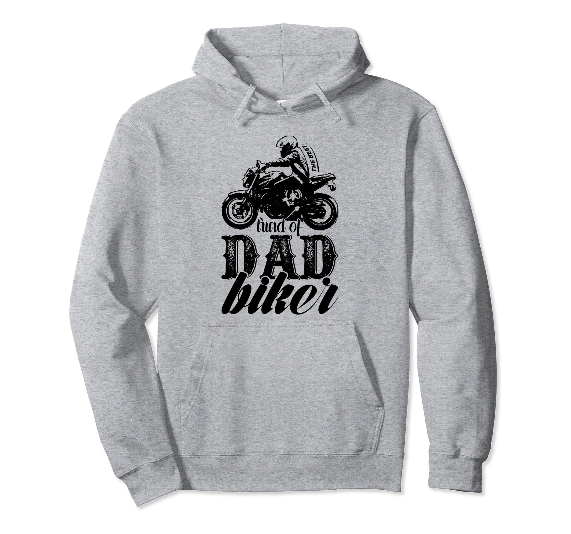 Motorcycle Biker Dad Father Gift Daddy Hoodie - Trendy Graphic Men Women - T-Shirt, Sweatshirt, Hoodie