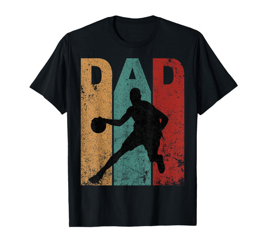Basketball Dad Fathers Day Gift T-Shirt - Unique Graphic for Adults - T-Shirt, Sweatshirt, Hoodie