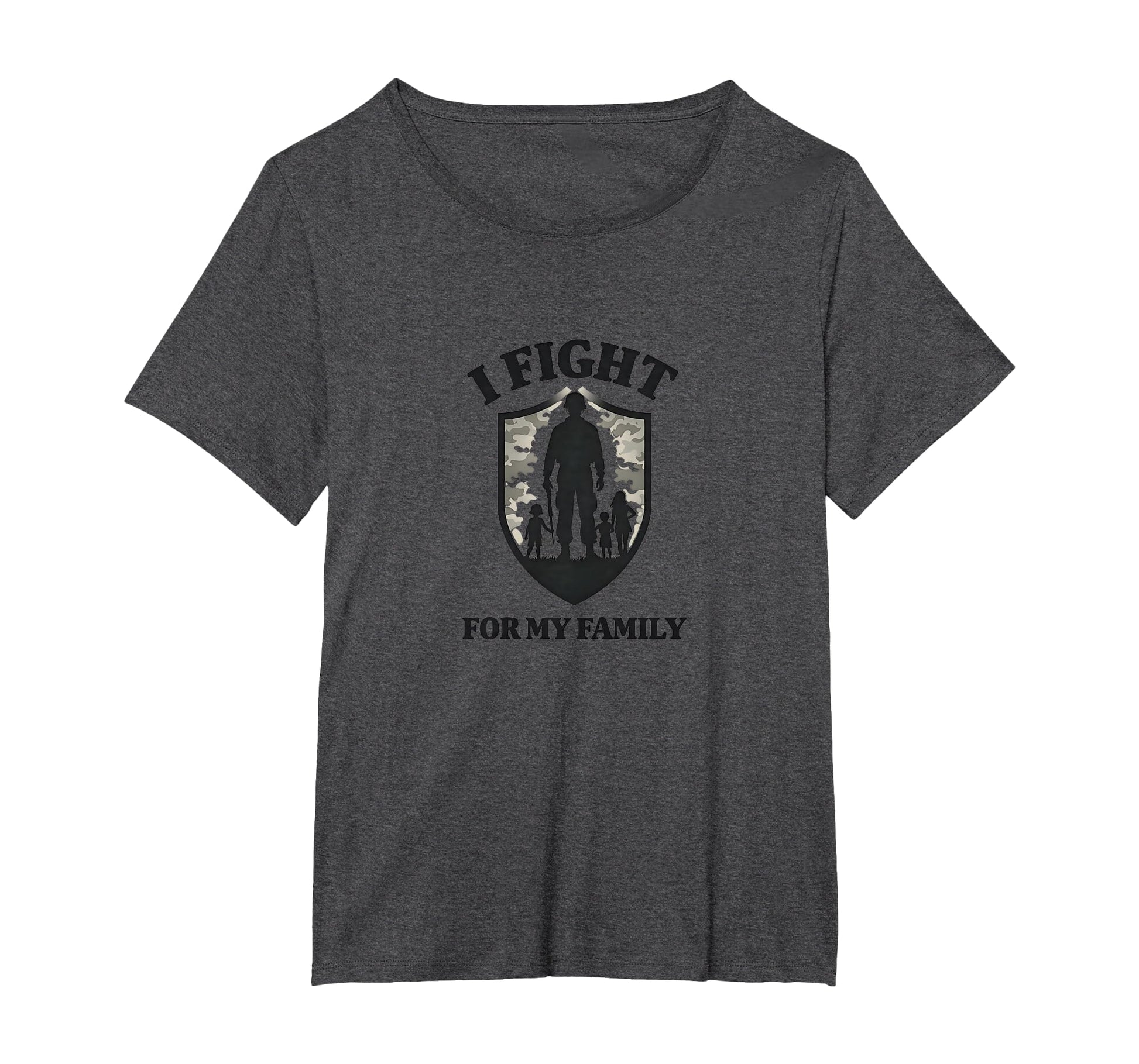Army Dads I Fight My Family Military T-Shirt - Fun Novelty Design Unisex - T-Shirt, Sweatshirt, Hoodie