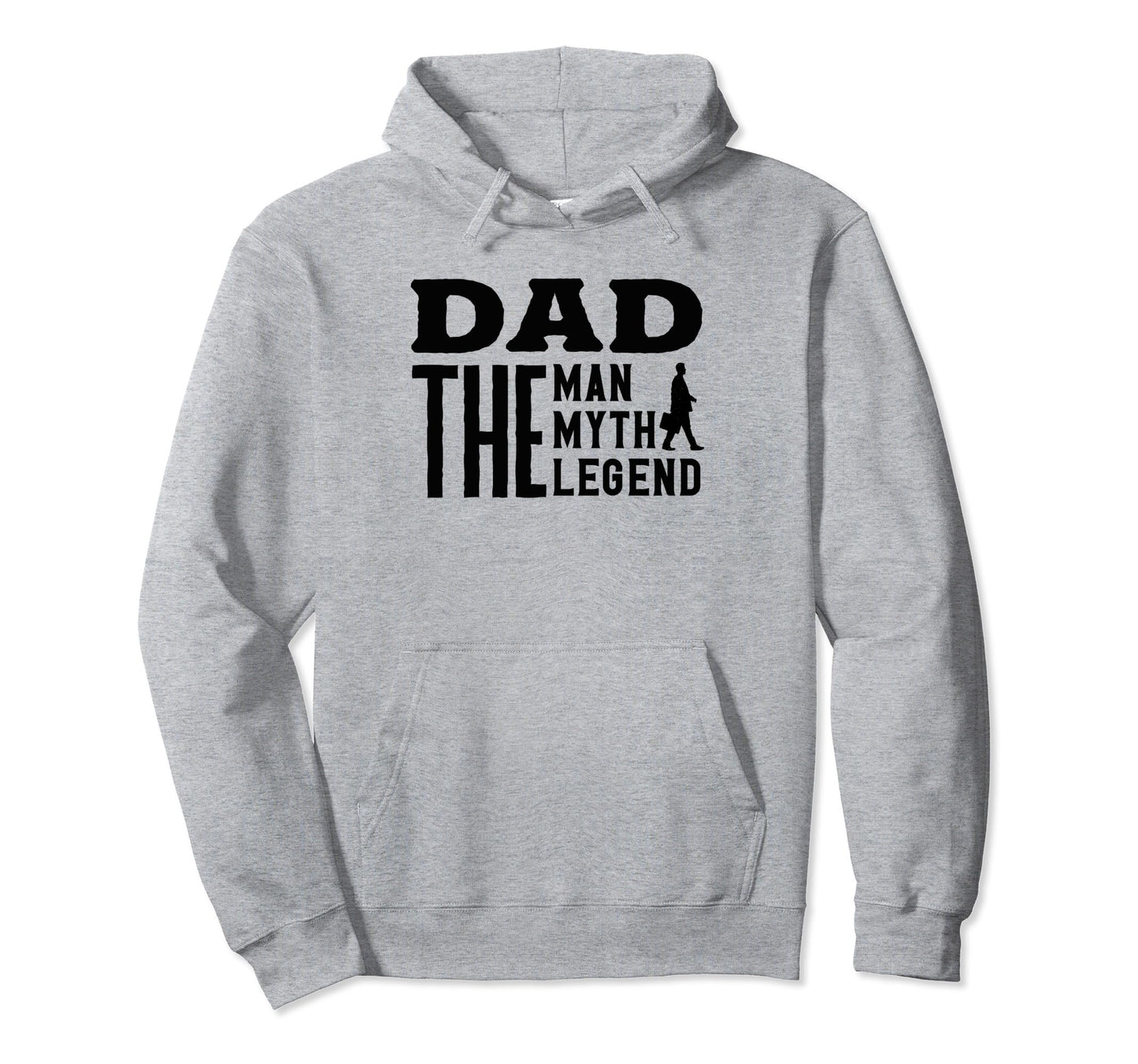 Myth Legend Papa Funny Dad Hoodie - Unique Graphic Unisex - T-Shirt, Sweatshirt, Hoodie