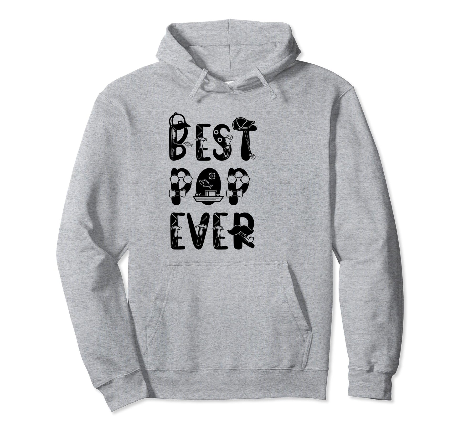 Funny Best Pop Ever Gift Hoodie - Graphic Print Men Women - T-Shirt, Sweatshirt, Hoodie