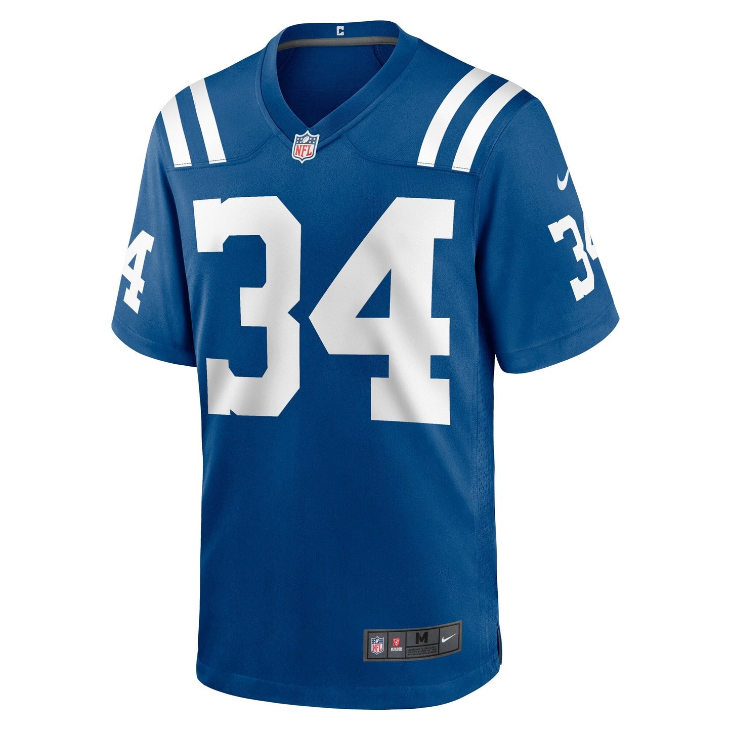 Jake Funk Indianapolis Colts Team Game Jersey - Royal football jersey product view 2