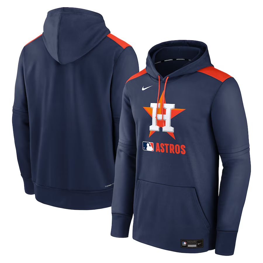 Houston Astros Performance Pullover Hoodie baseball jersey product view 1