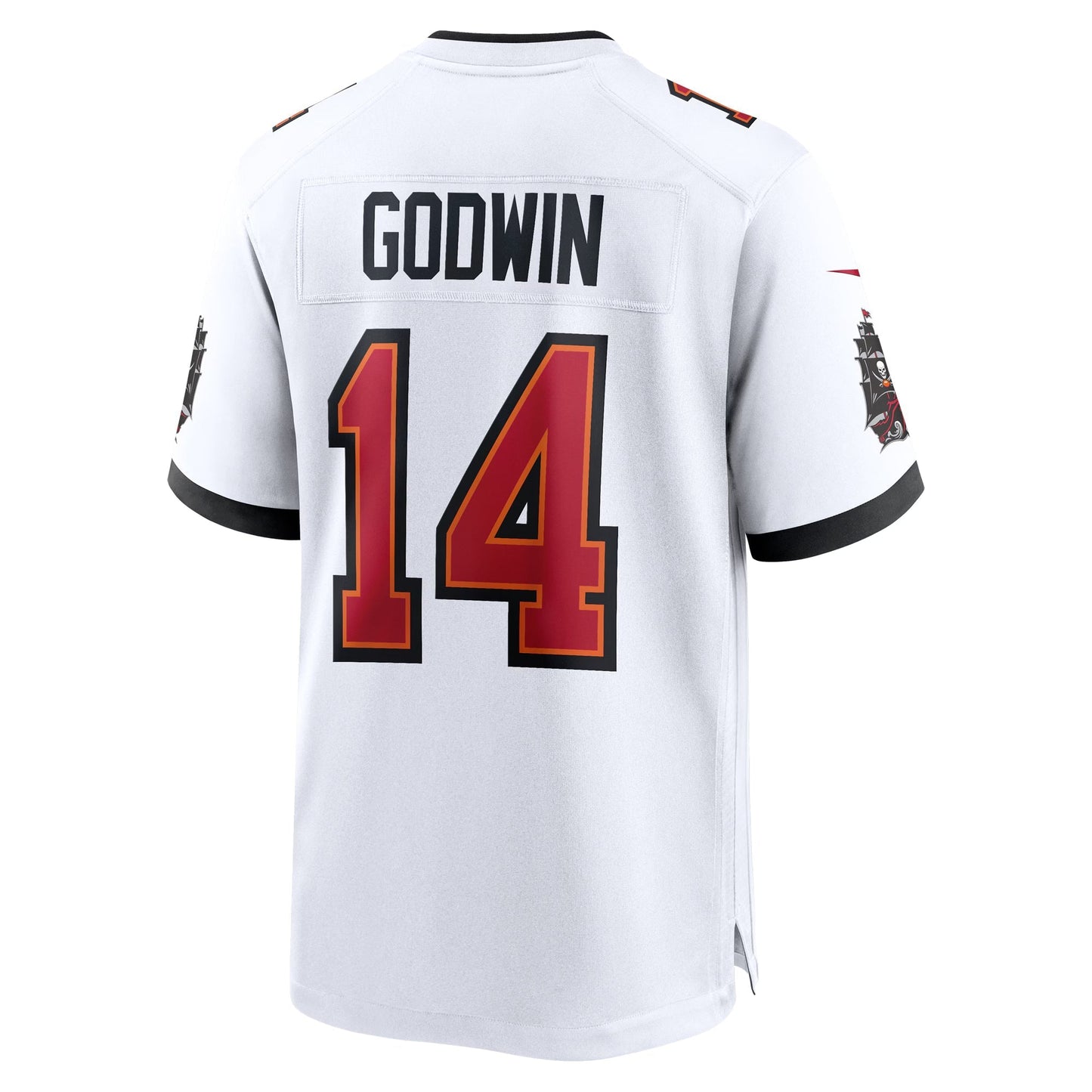 Tampa Bay Buccaneers Chris Godwin White White Game Jersey football jersey product view 1
