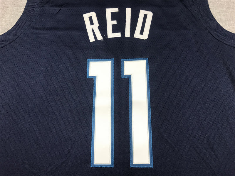 Timberwolves #11 Blue Jersey basketball jersey product view 3