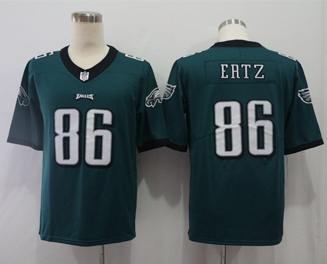 Men's Philadelphia Eagles Zach Ertz Midnight Green Game Jersey football jersey product view 1