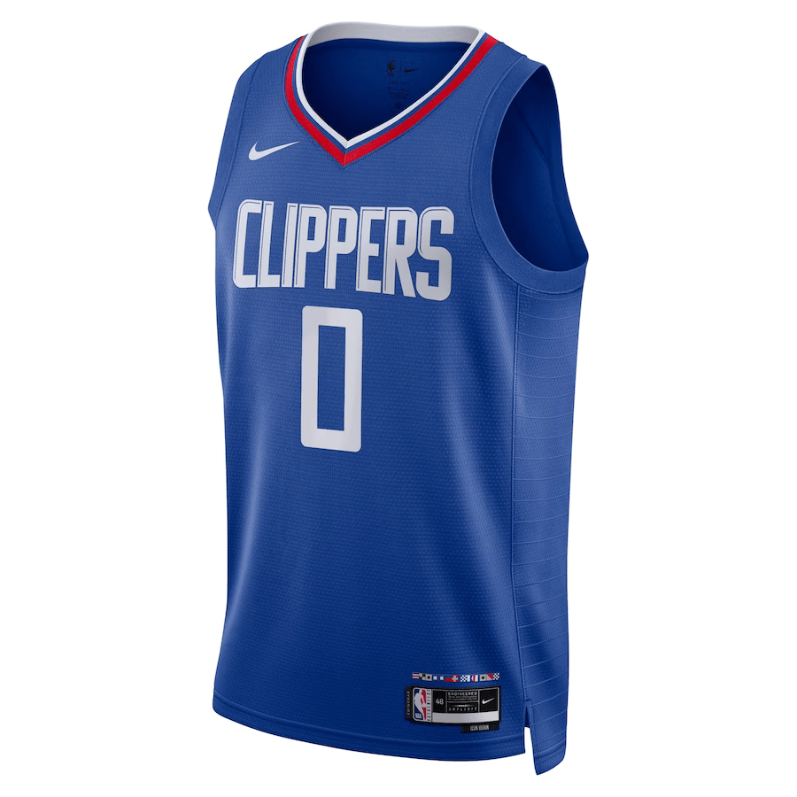 Los Angeles Clippers2023-2024 season Jersey basketball jersey product view 2