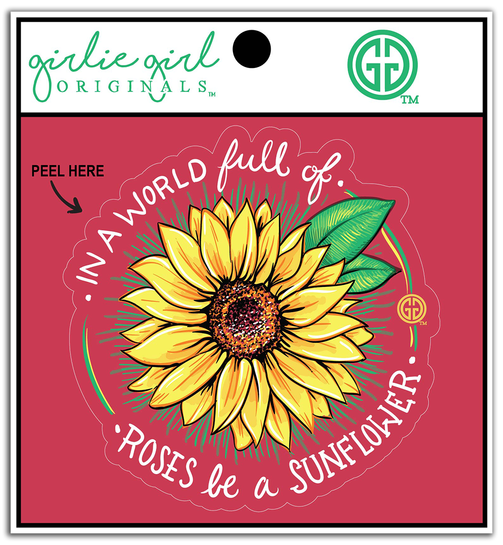 Decal/Sticker World Sunflowers 2271 Unisex T-shirt, Sweatshirt, Hoodie, Long Sleeve Tee - T-Shirt, Sweatshirt, Hoodie