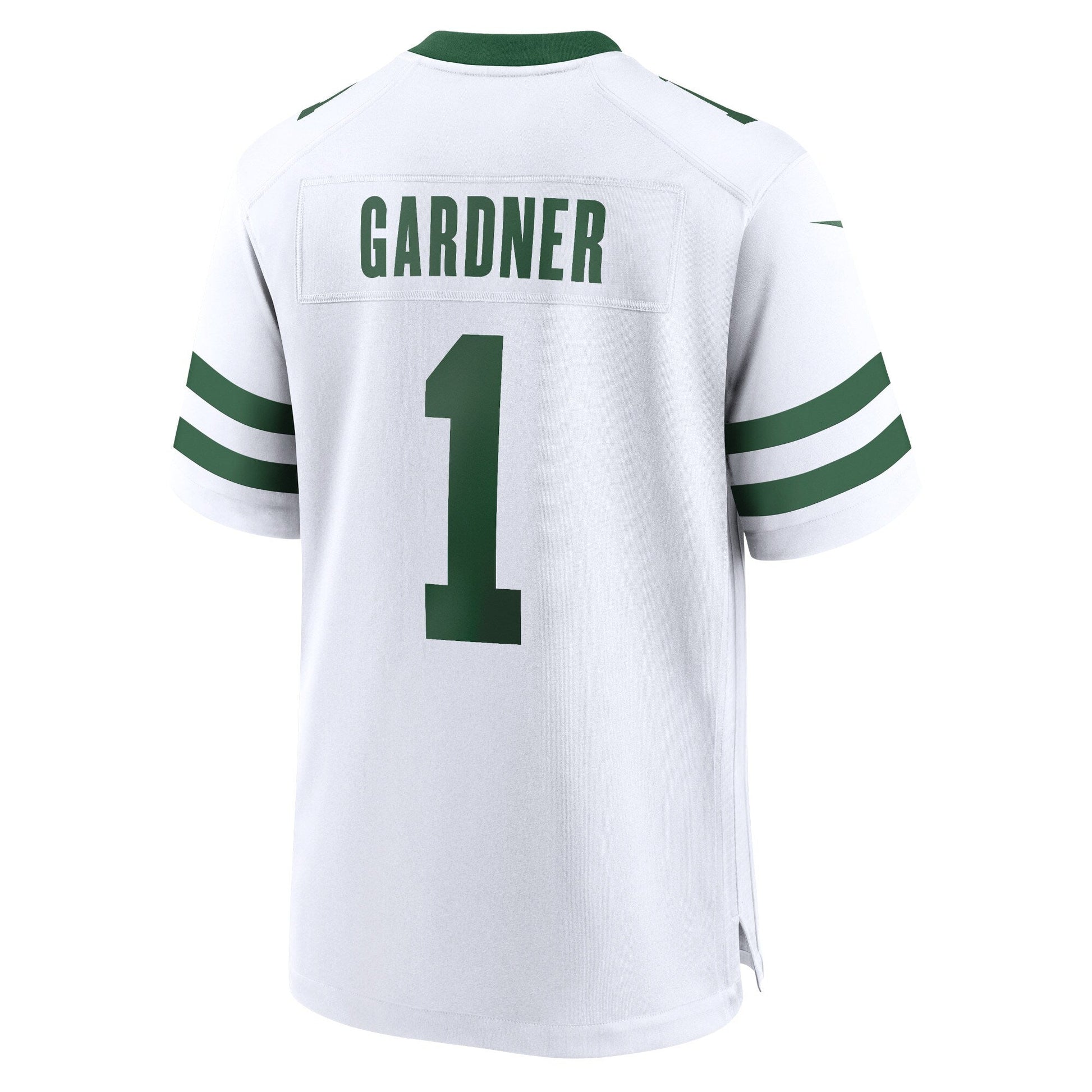 Ahmad Sauce Gardner New York Jets Game Jersey - Legacy White football jersey product view 3