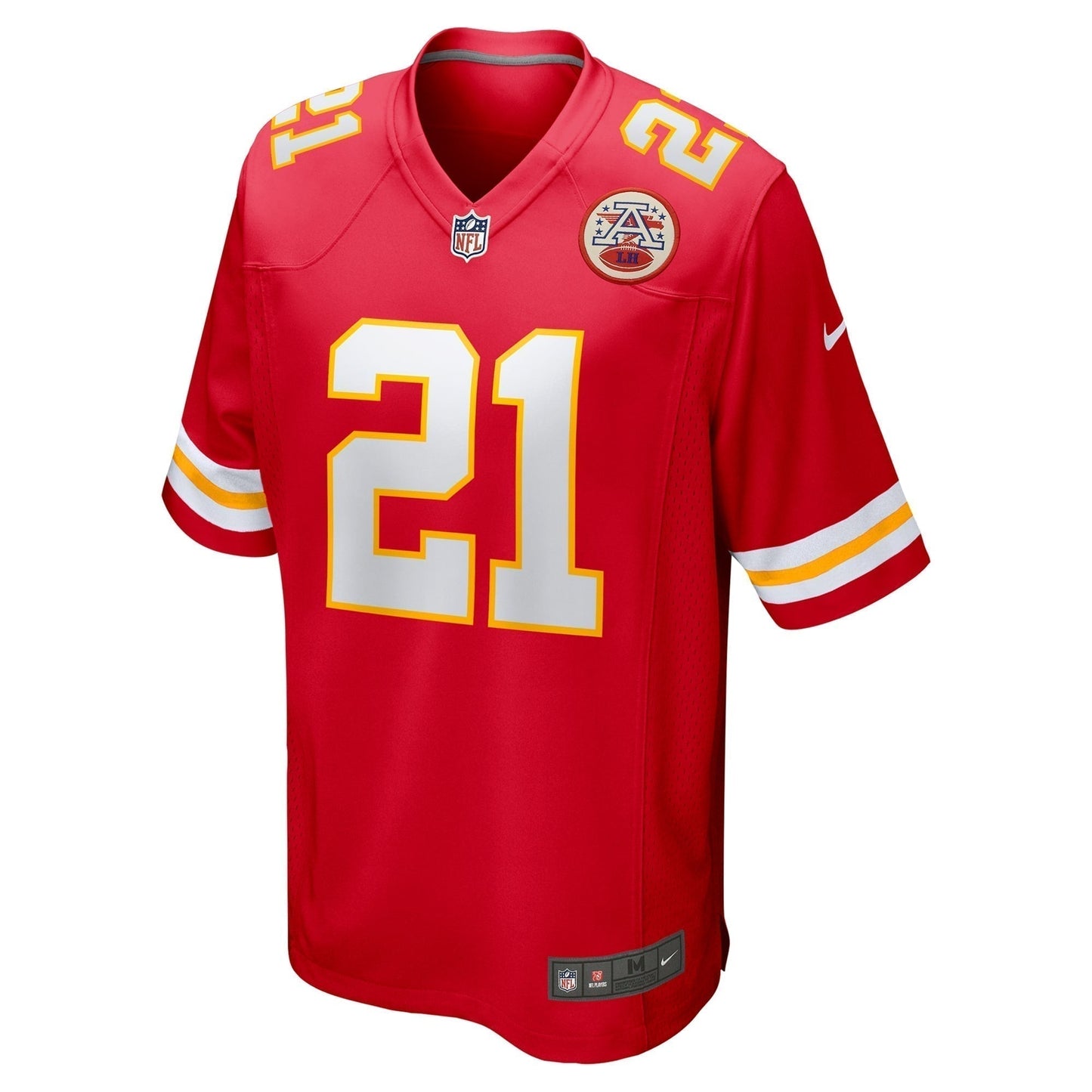 Jaden Hicks Kansas City Chiefs Game Jersey - Red football jersey product view 2