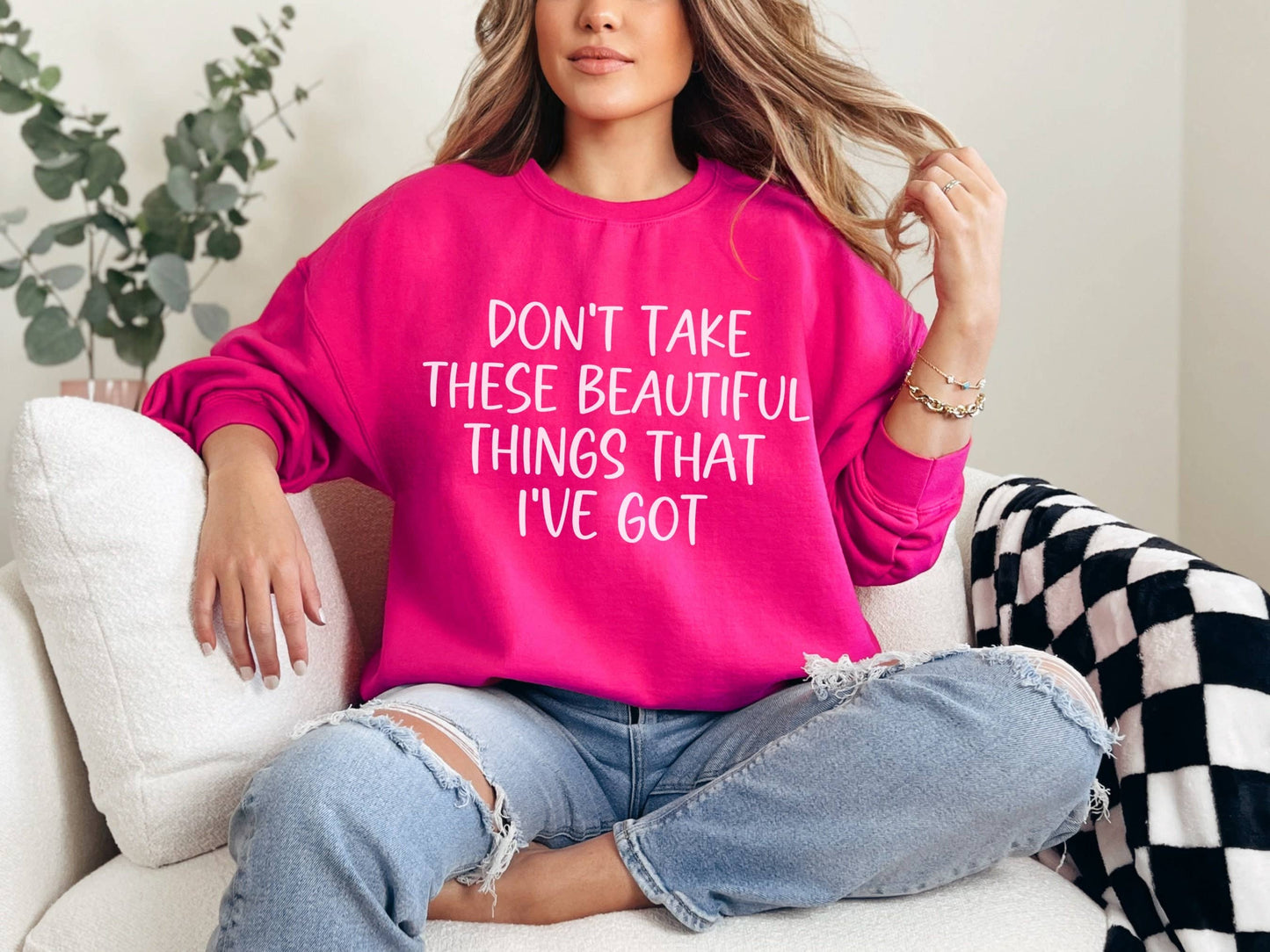Inspirational Quote Cozy Sweatshirt Unisex T-shirt, Sweatshirt, Hoodie, Long Sleeve Tee - T-Shirt, Sweatshirt, Hoodie