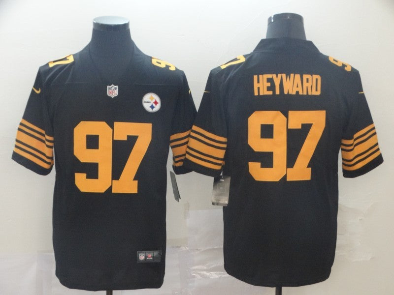 Men's Pittsburgh Steelers Cameron Heyward Black Alternate Legend Jersey football jersey product view 1