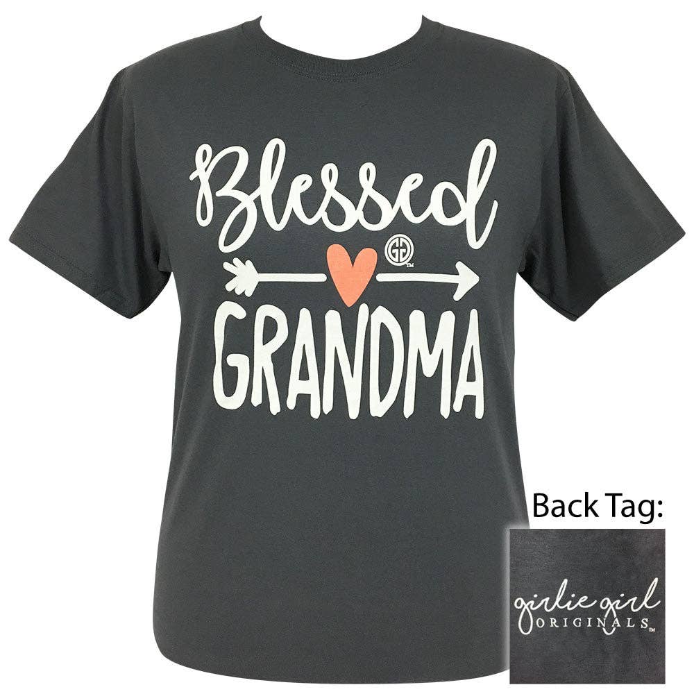 Blessed Grandma-Charcoal SS-1944 Unisex T-shirt, Sweatshirt, Hoodie, Long Sleeve Tee - T-Shirt, Sweatshirt, Hoodie