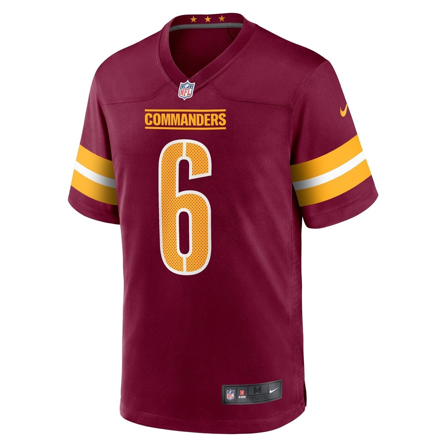 Dante Fowler Jr. Washington Commanders Game Jersey - Burgundy football jersey product view 2