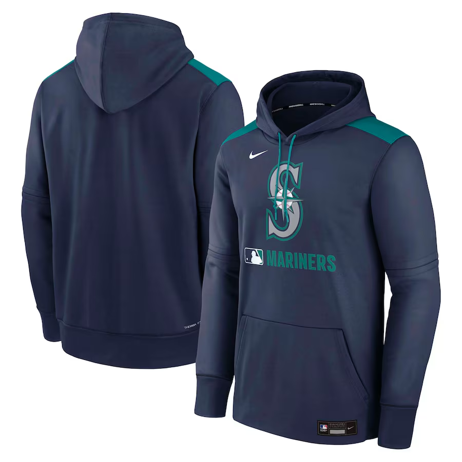 Seattle Mariners Performance Pullover Hoodie baseball jersey product view 1