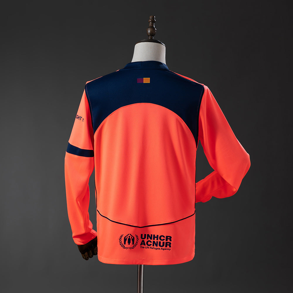 Barcelona 25/26 Third Away Long Sleeve Jersey sports jersey product view 2