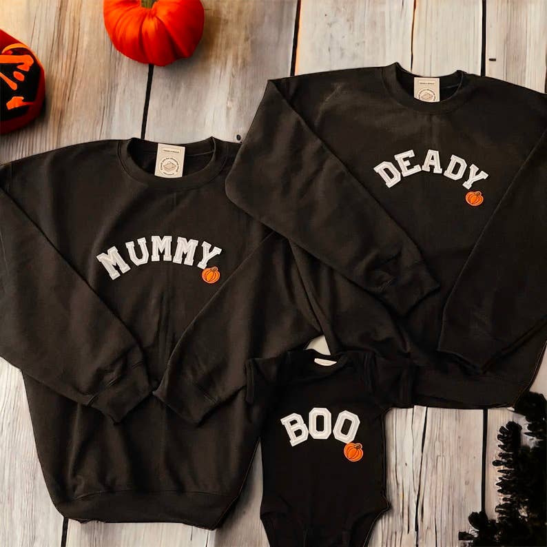 Halloween Matching Family Outfit | Halloween Family Costume Unisex T-shirt, Sweatshirt, Hoodie, Long Sleeve Tee - T-Shirt, Sweatshirt, Hoodie