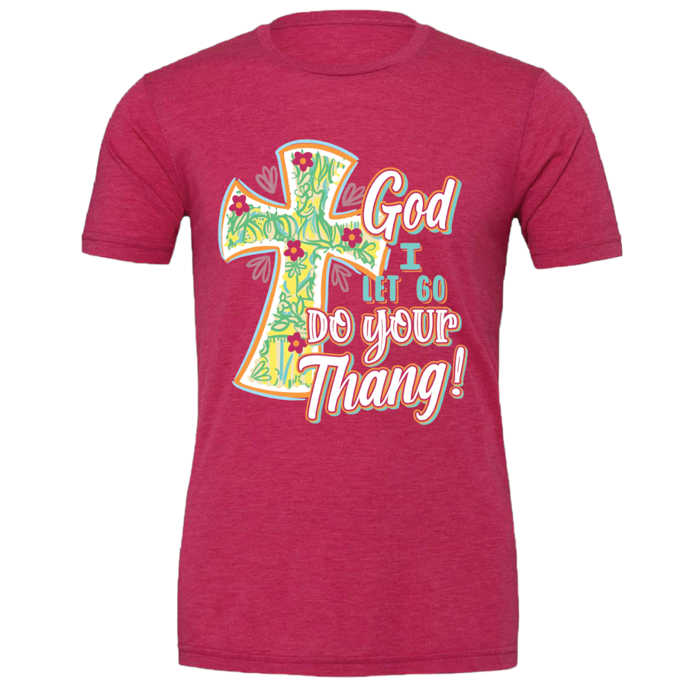 Lulu Mac-134 Do Your Thang Heather Raspberry Unisex T-shirt, Sweatshirt, Hoodie, Long Sleeve Tee - T-Shirt, Sweatshirt, Hoodie